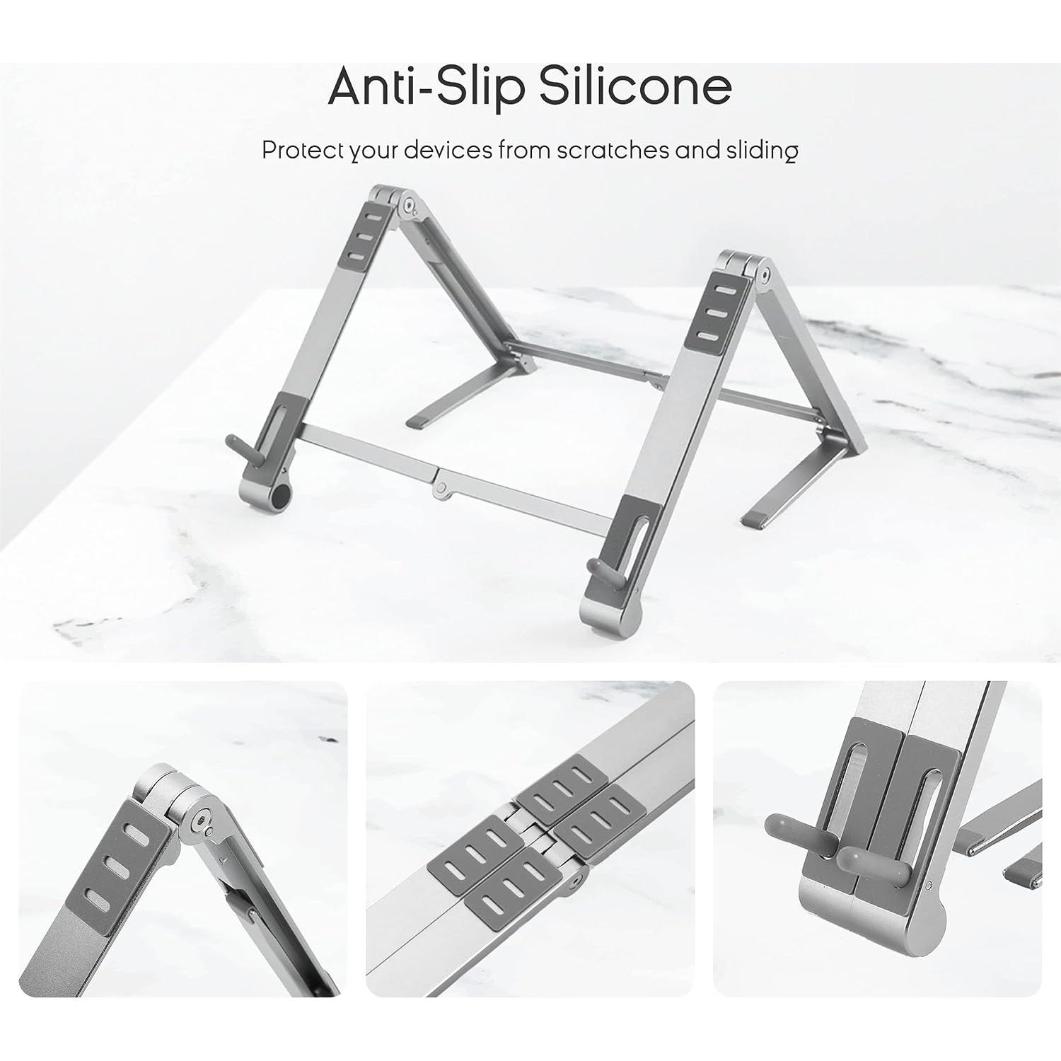 Soporte Multifuncional 3-en-1 Whardeeg Magic X1 Plata