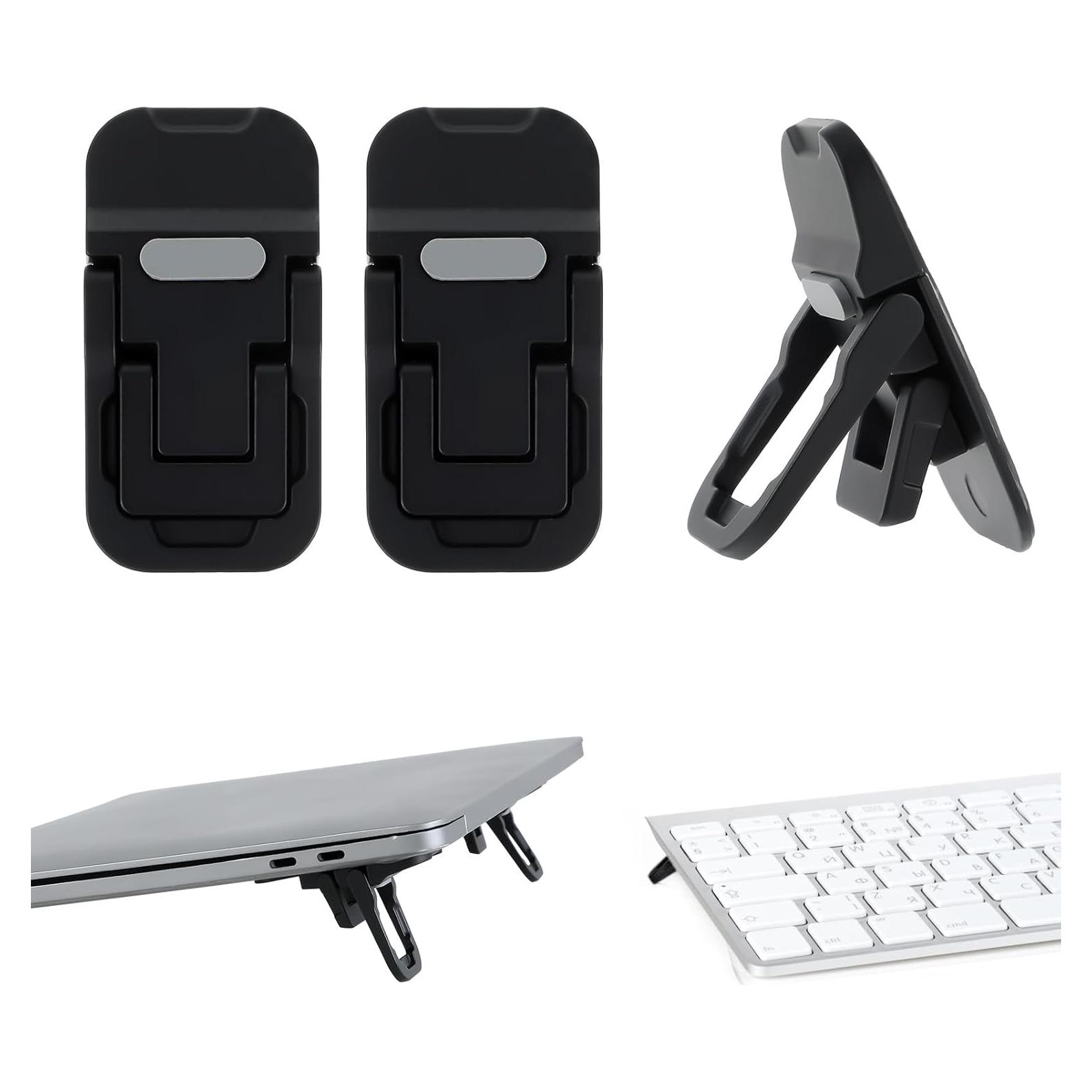 Soporte de Laptop Plegable YUXIANLB de Aleación de Zinc Negro