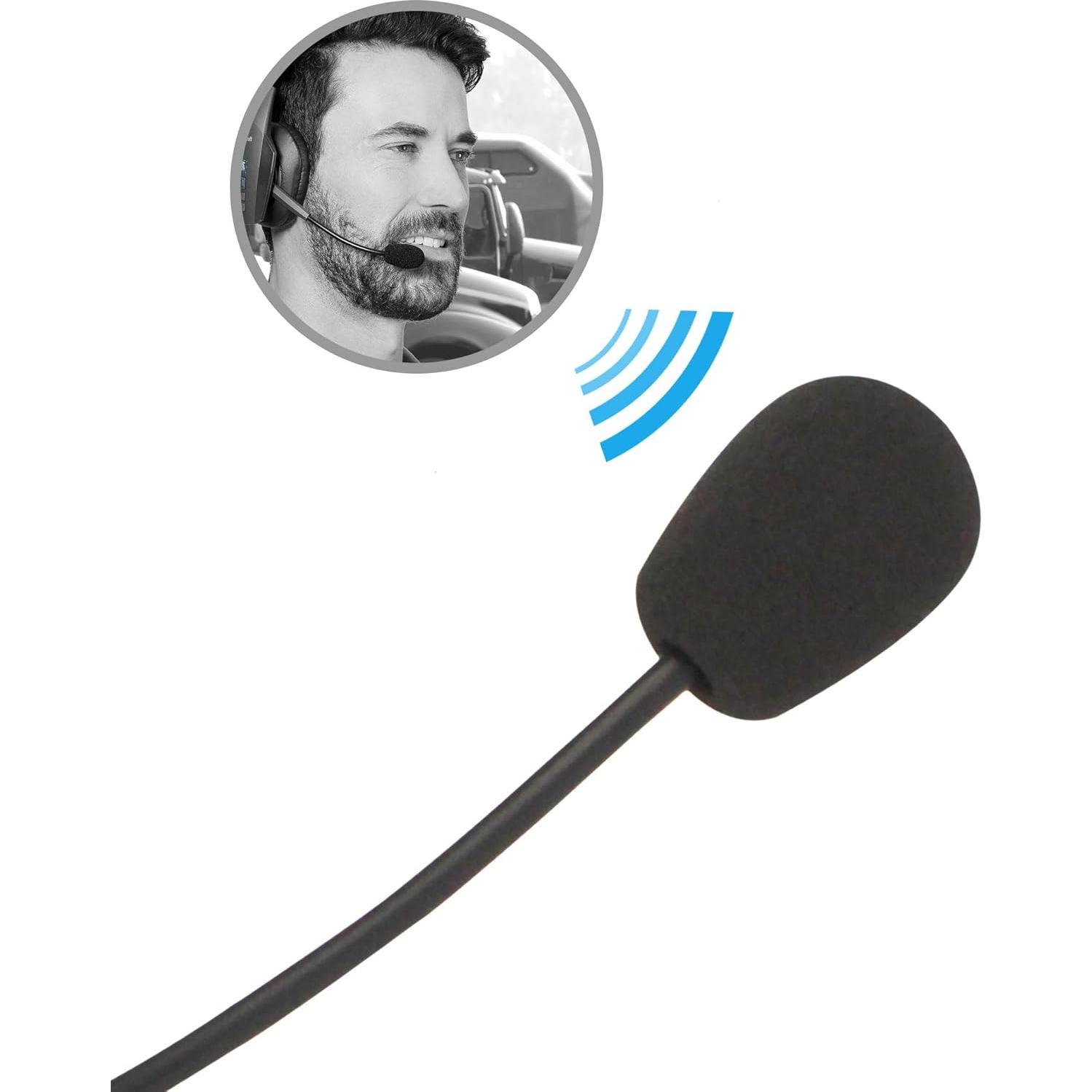 Paquete de 12 Cubiertas de Espuma para Micrófono HIYANCO