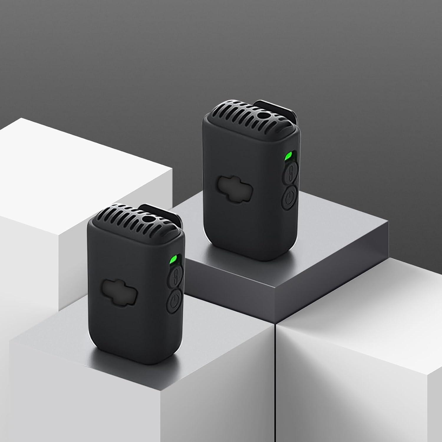 Funda protectora de silicona Geekria para micrófono DJI Mic 2 - 2 unidades