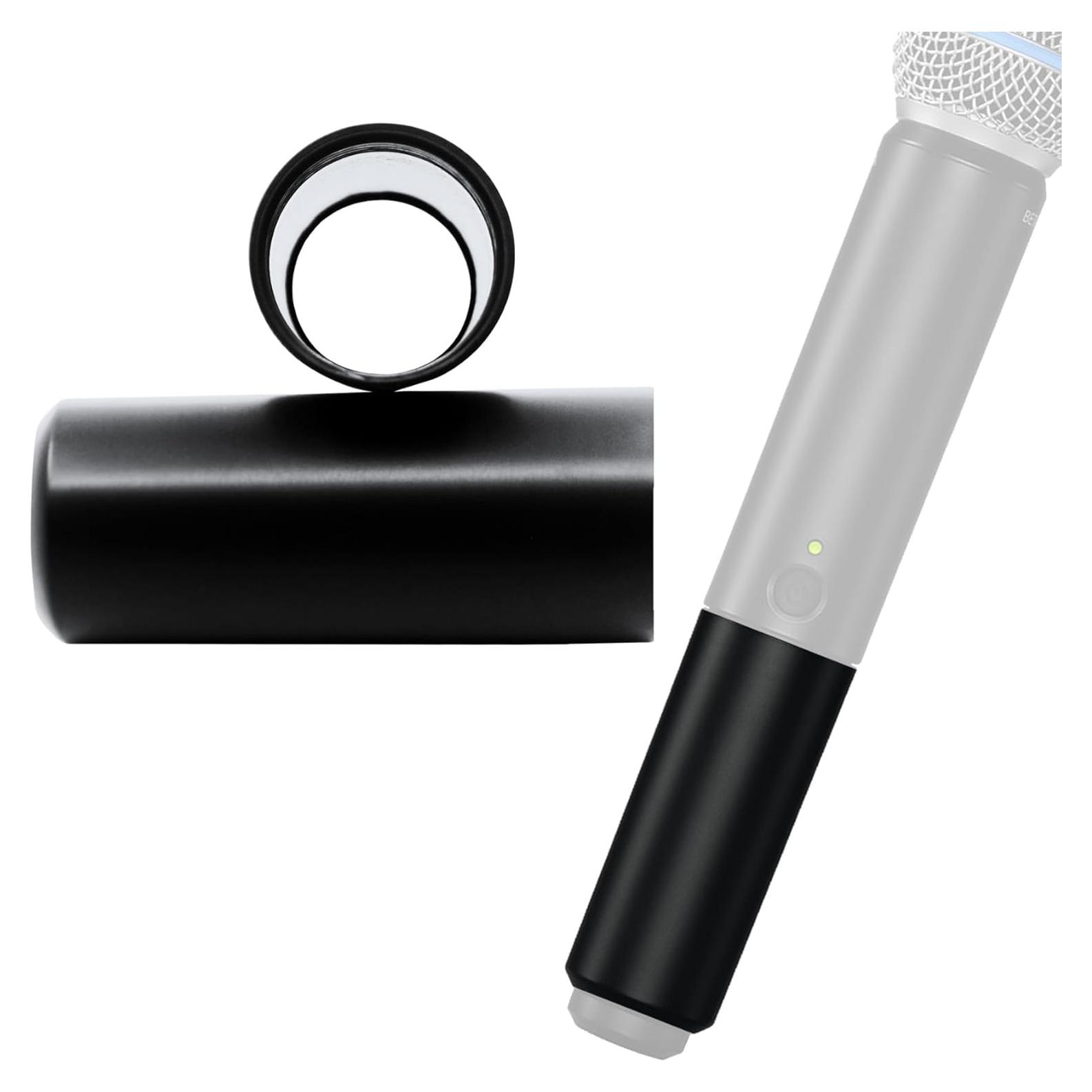 Cubierta de Batería Inalámbrica Good-cap para Shure BLX2/BLX288 - SM58/Beta 58/Beta 87, Paquete de 2