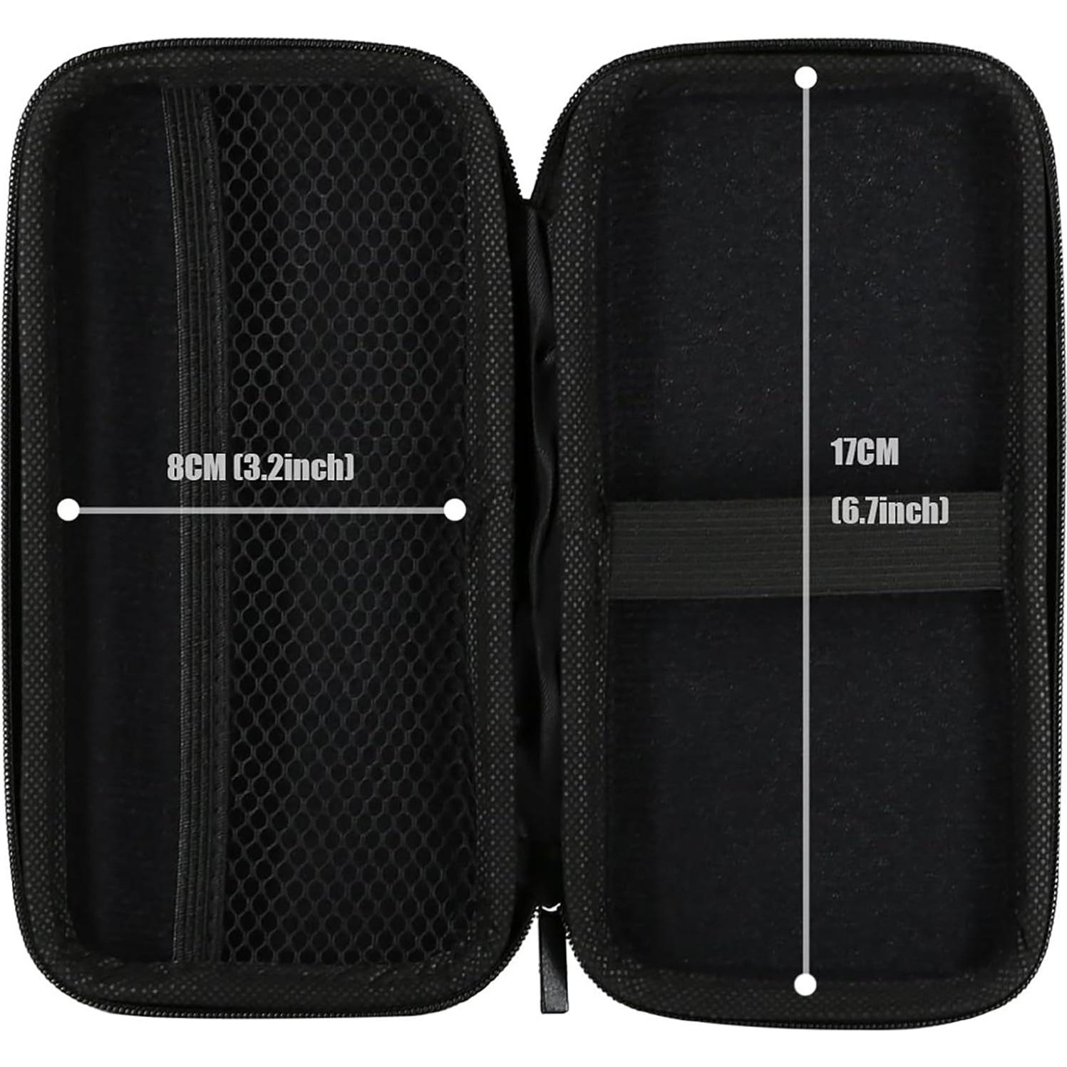 Estuche Organizador Electrónico iMangoo Pequeño Negro 19.05x10.16cm