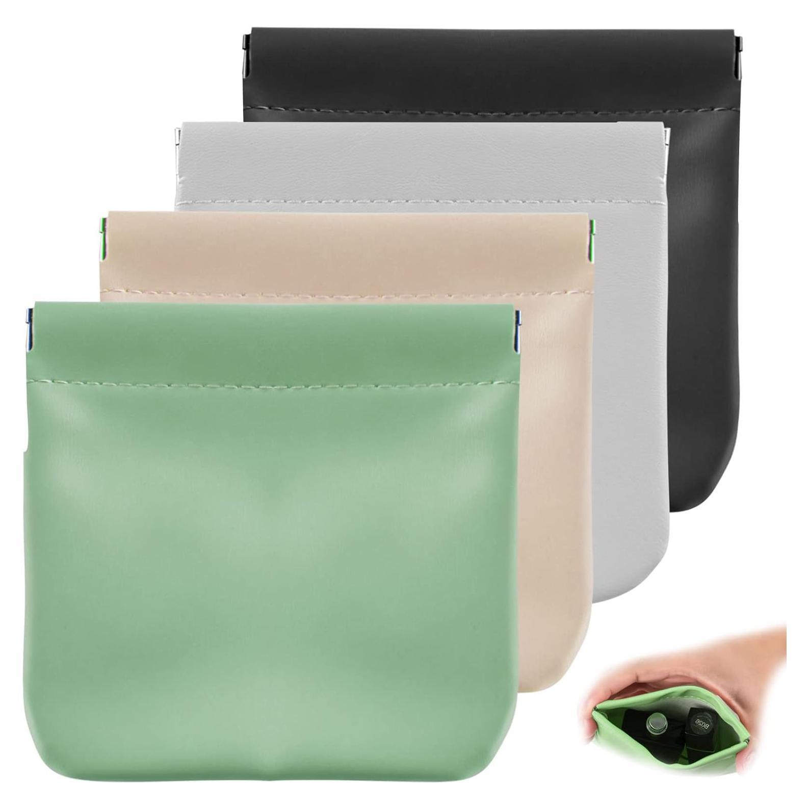 4 Piezas Bolsa Cosmética Impermeable CANIPHA Mini Viaje