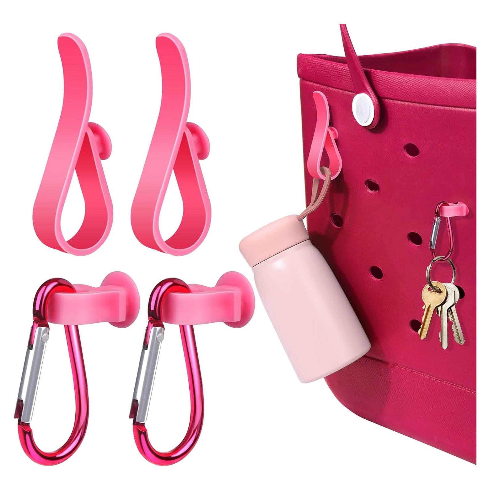 Ganchos de Inserción AIERSA para Bogg Bag - Rojo, 2 Piezas