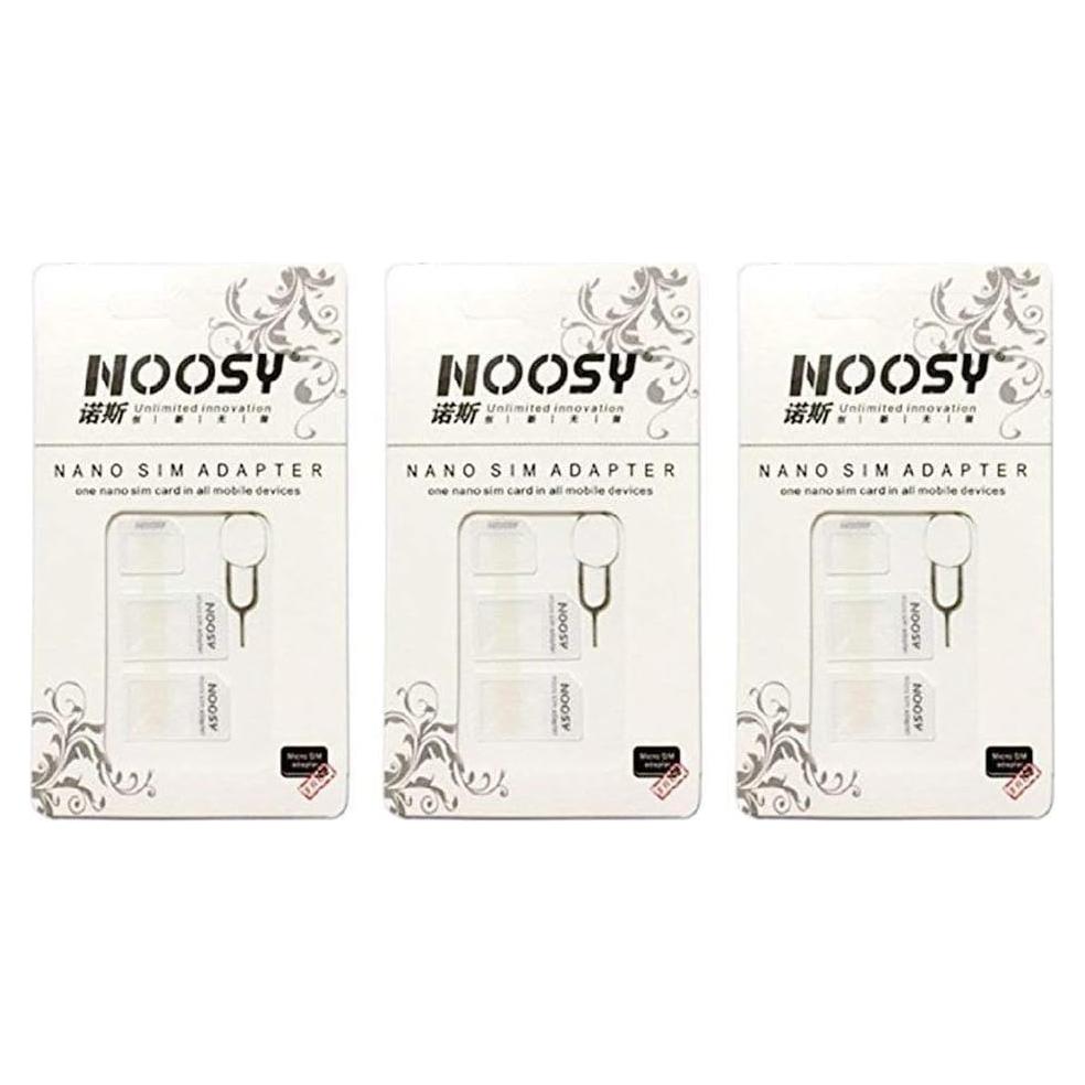 Kit Adaptador Tarjeta SIM 9 en 1 Noosy - Nano, Micro, Estándar