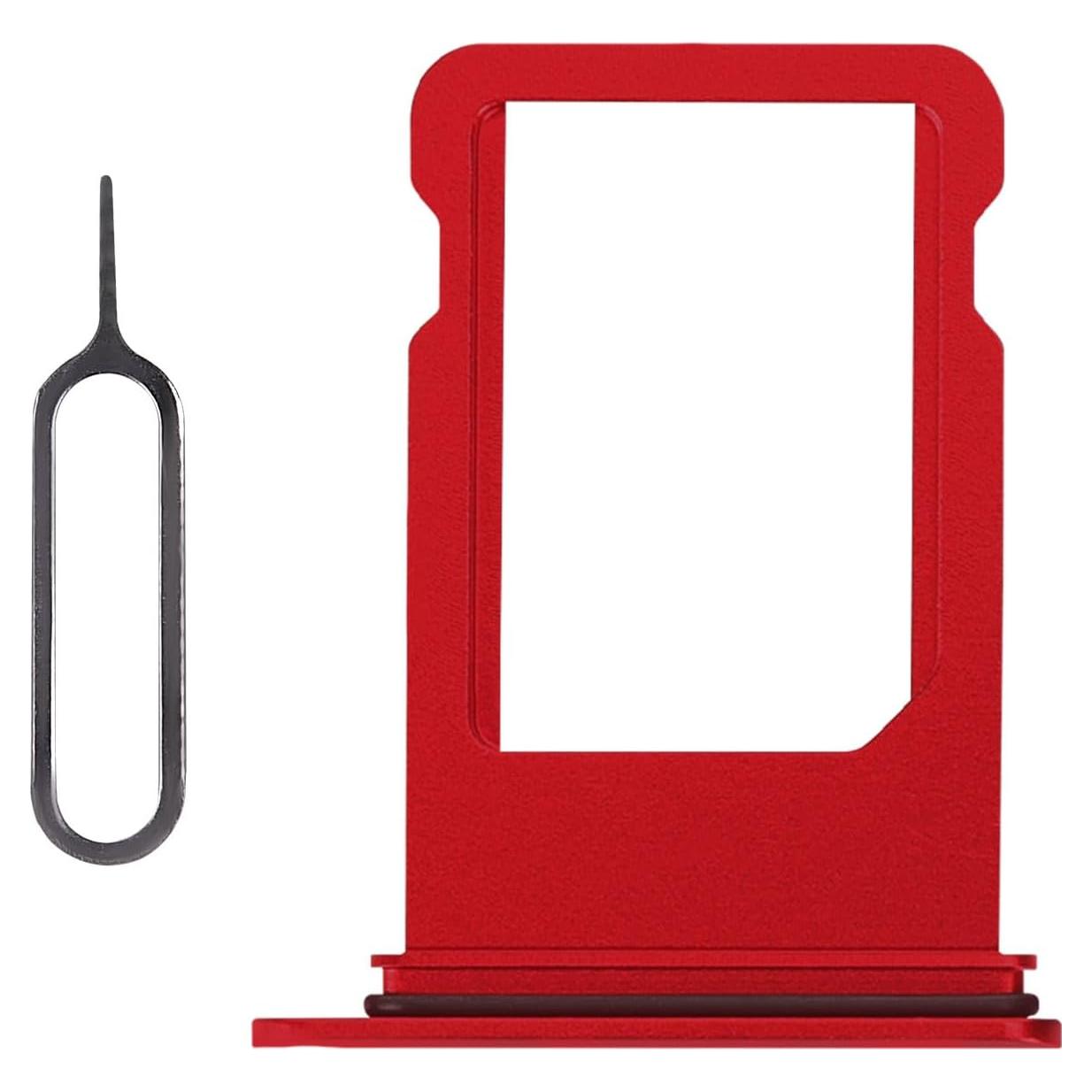 Bandeja SIM Rojo para iPhone 8 Plus A1864 A1897 A1898