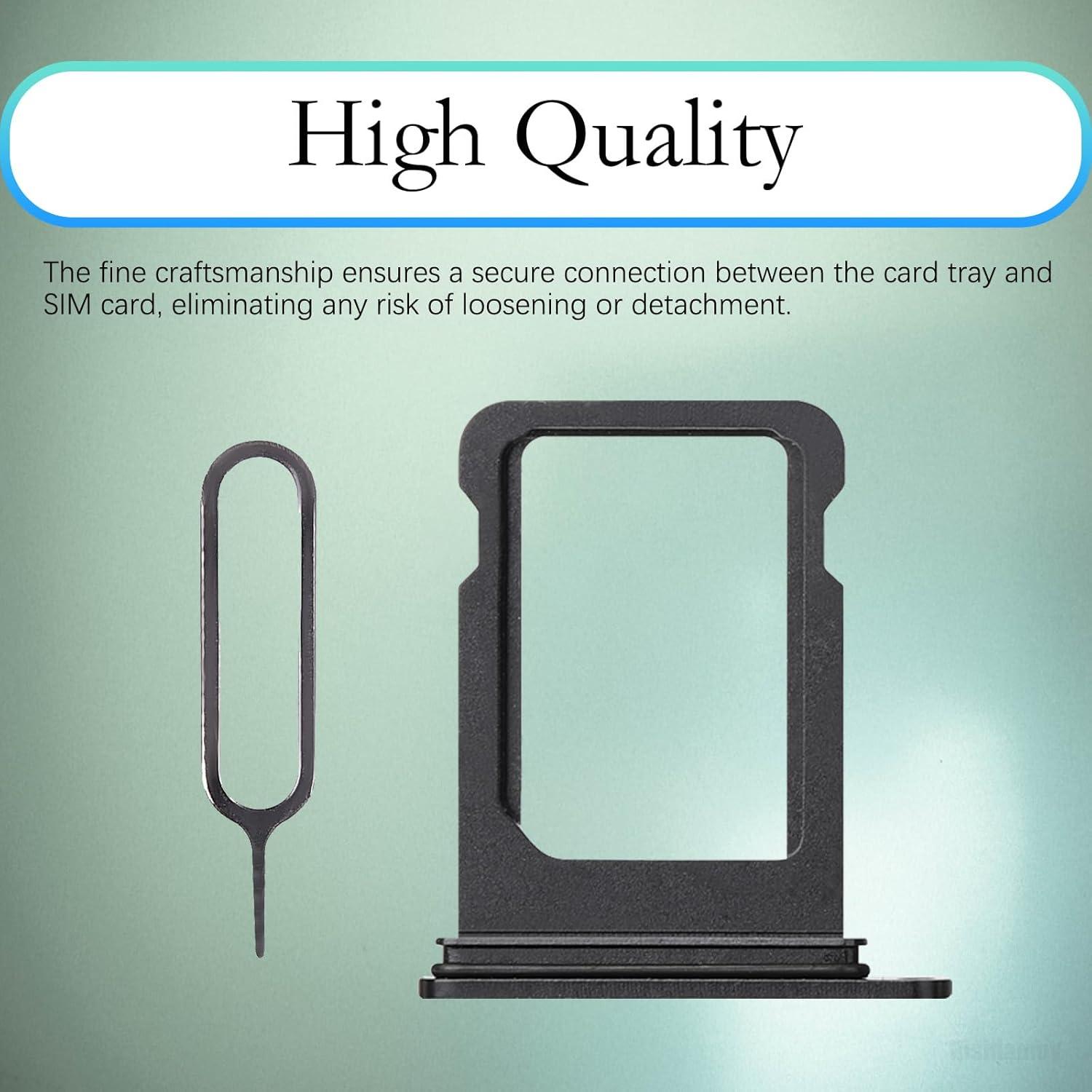 Bandeja de tarjeta SIM Midnight para iPhone SE 3ra Generación