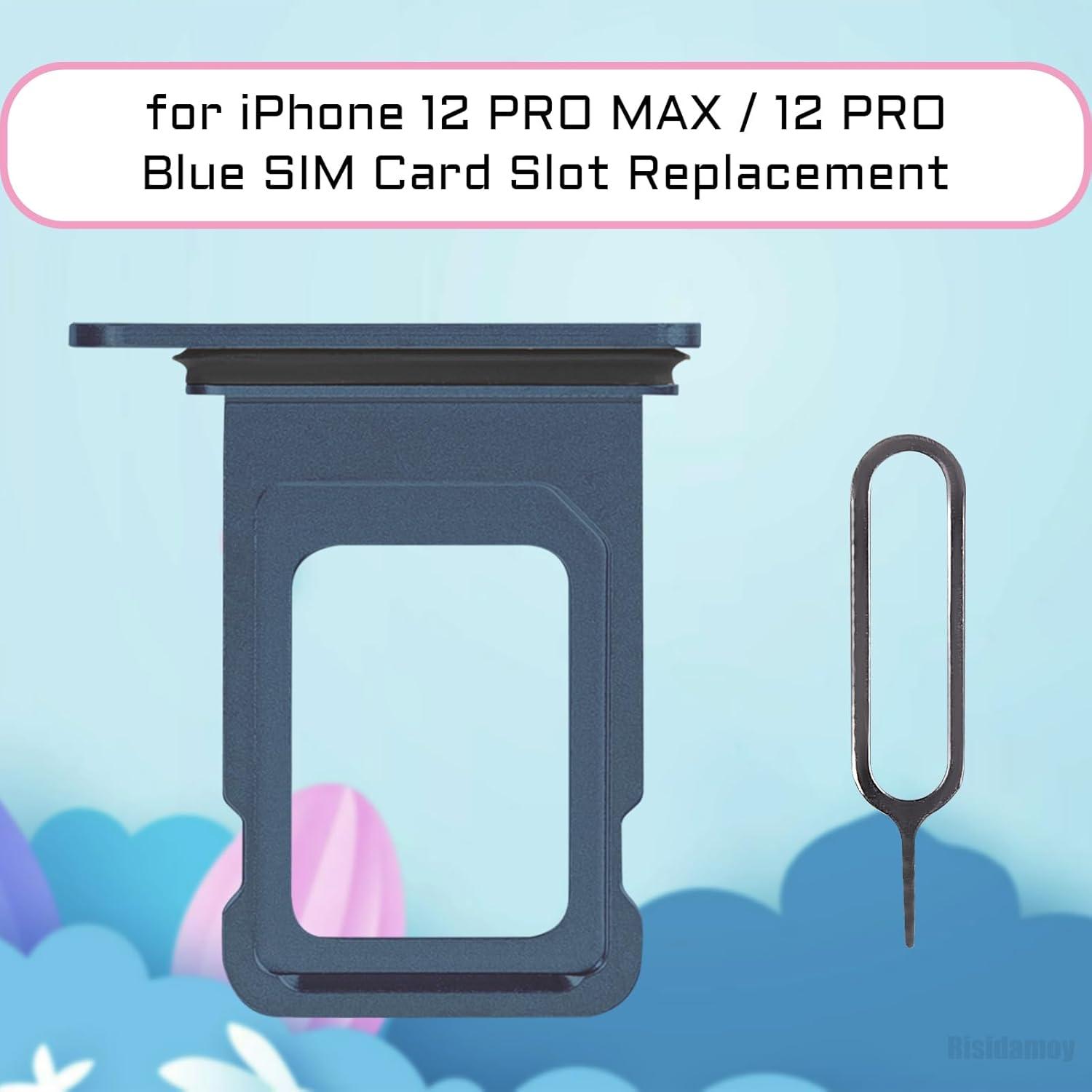 Adaptador de Tarjeta SIM Azul para iPhone 12 Pro Max y Pro