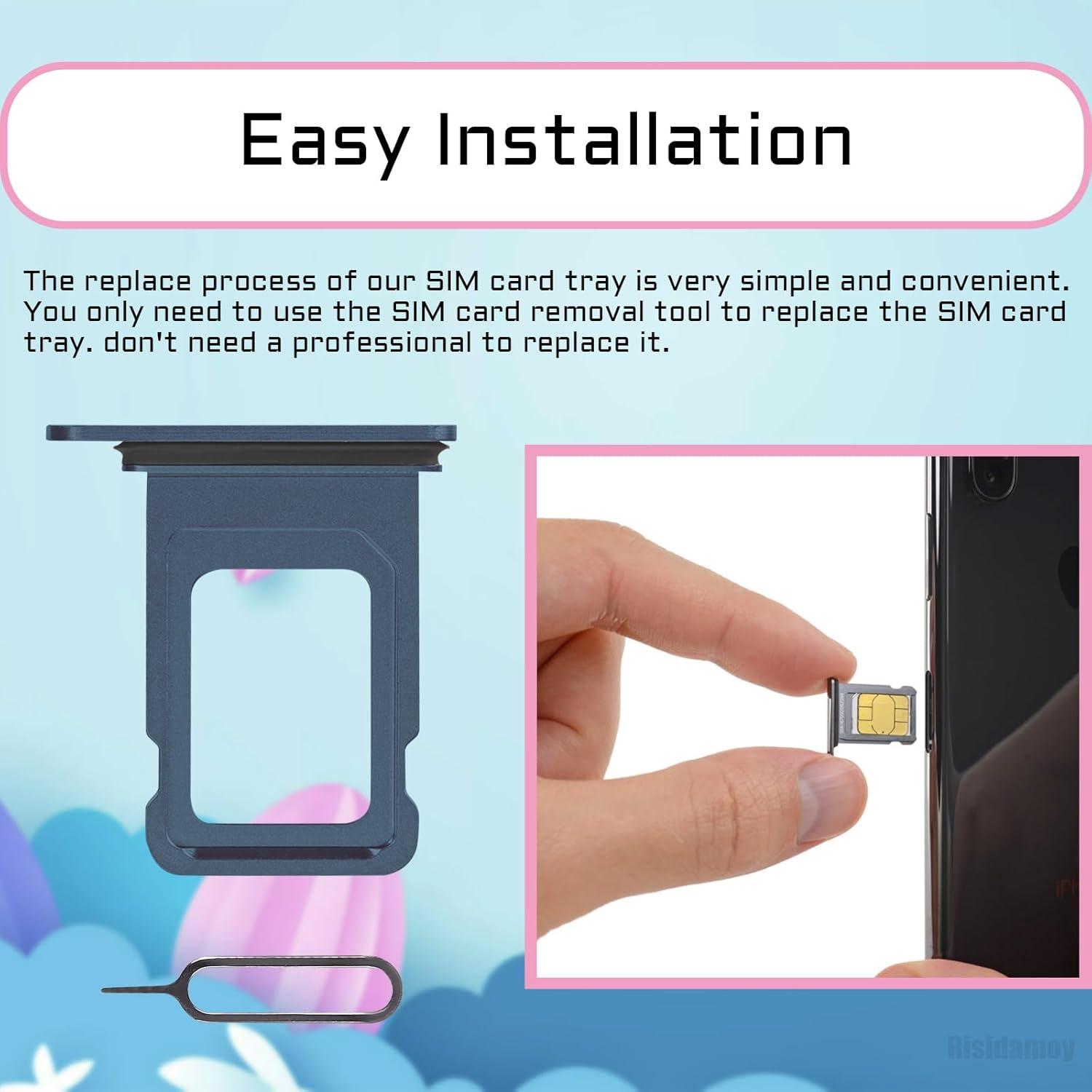 Adaptador de Tarjeta SIM Azul para iPhone 12 Pro Max y Pro