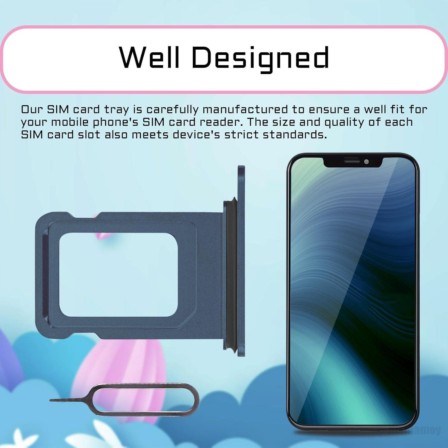 Adaptador de Tarjeta SIM Azul para iPhone 12 Pro Max y Pro