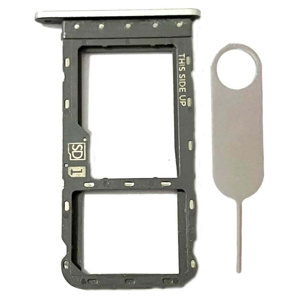 Soporte bandeja SIM Motorola Moto G Power 2021 Plata