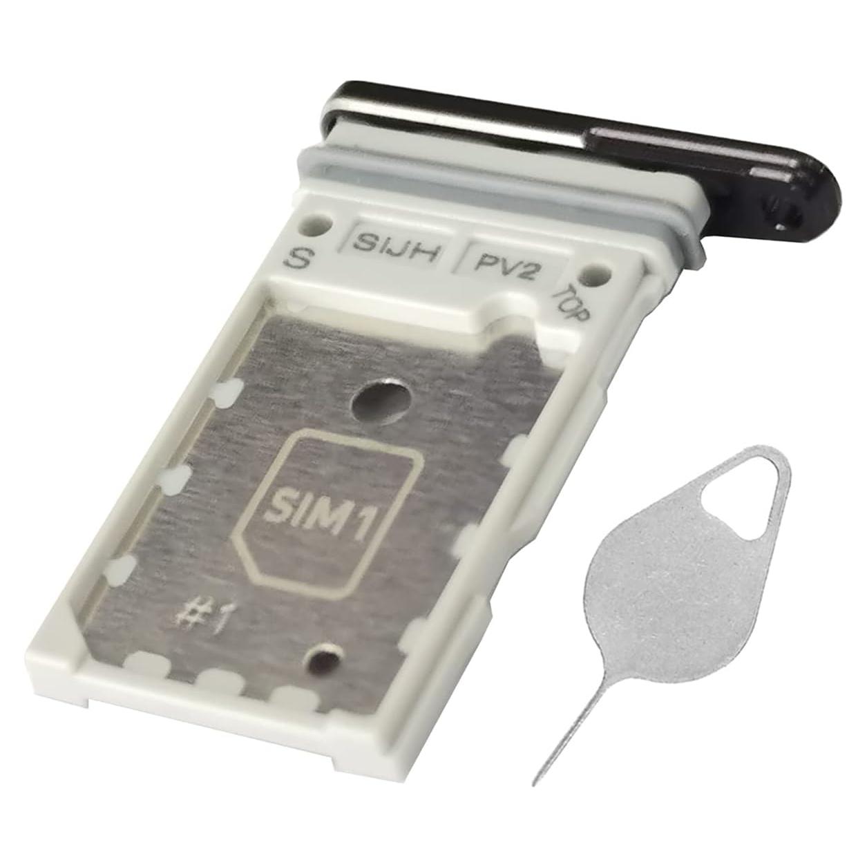 Bandeja de tarjeta SIM Dual Bestdealing para Galaxy S22 Ultra