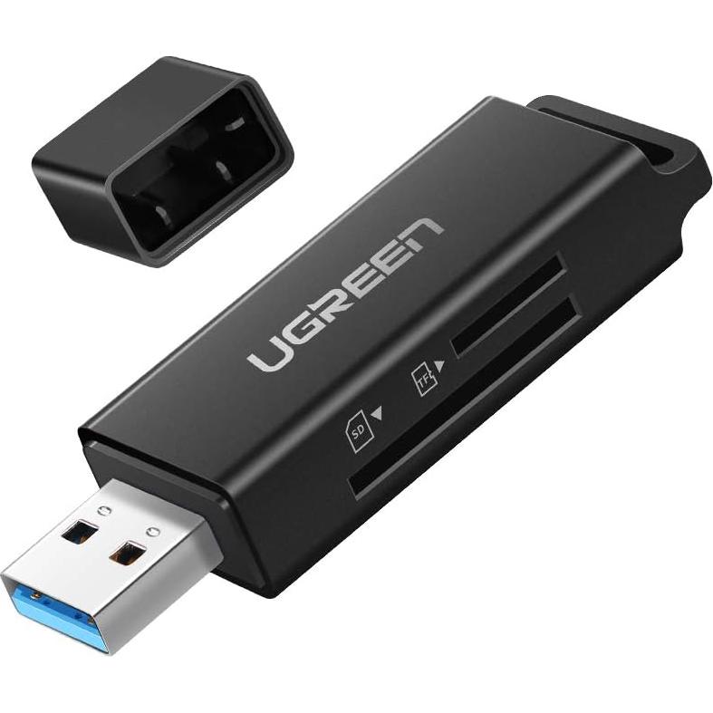 Lector de Tarjetas SD UGREEN Nexode 2-en-1 USB 3.0 19.94g