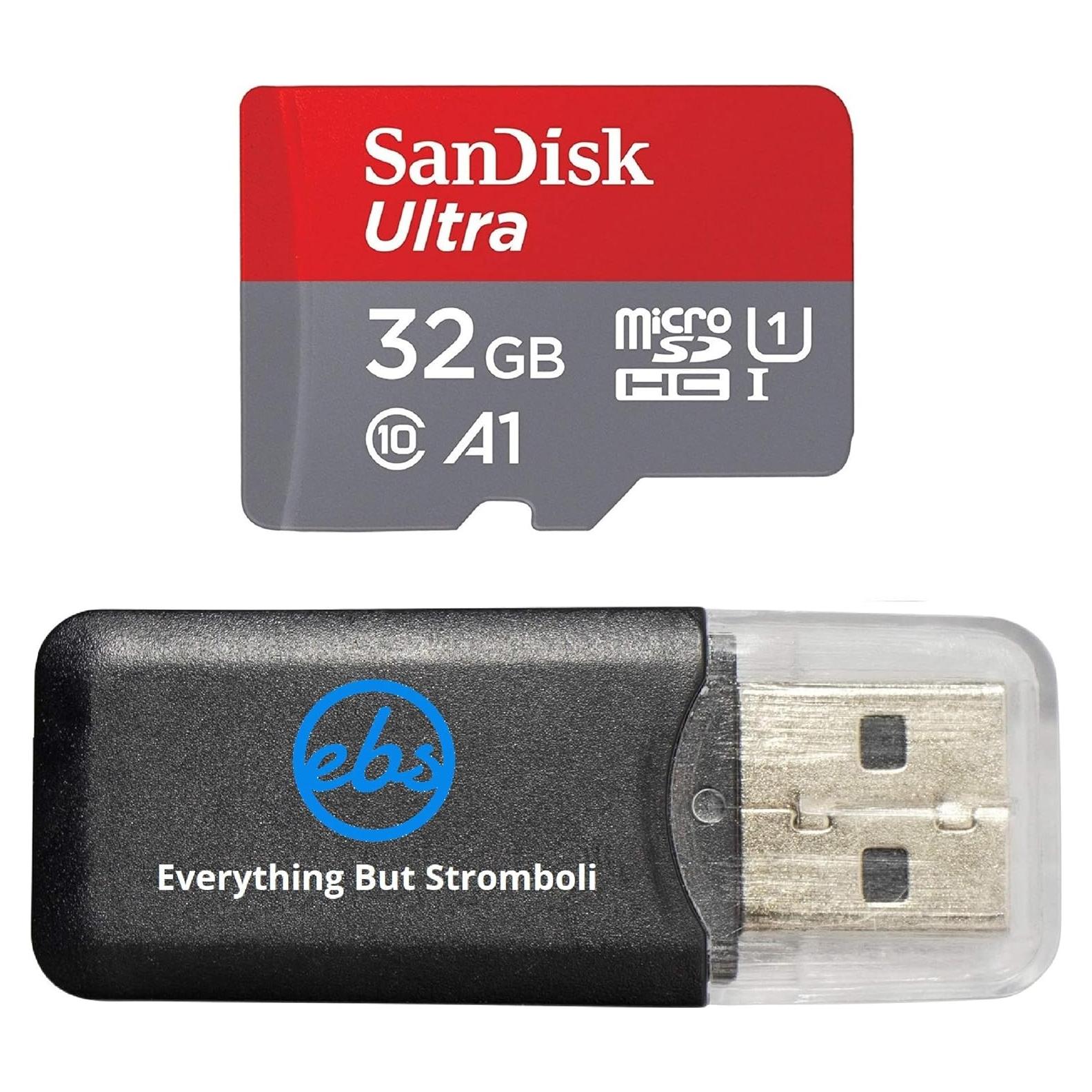 Tarjeta Micro SD SanDisk 32GB Ultra UHS-I Clase 10 + Lector