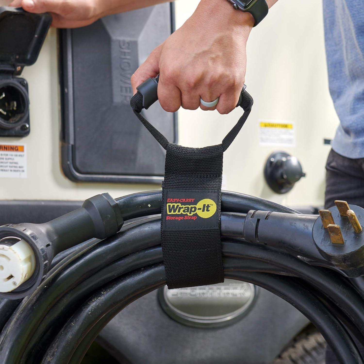 Paquete de Organización de Garaje Wrap-It Storage - 12 Correas de Almacenamiento