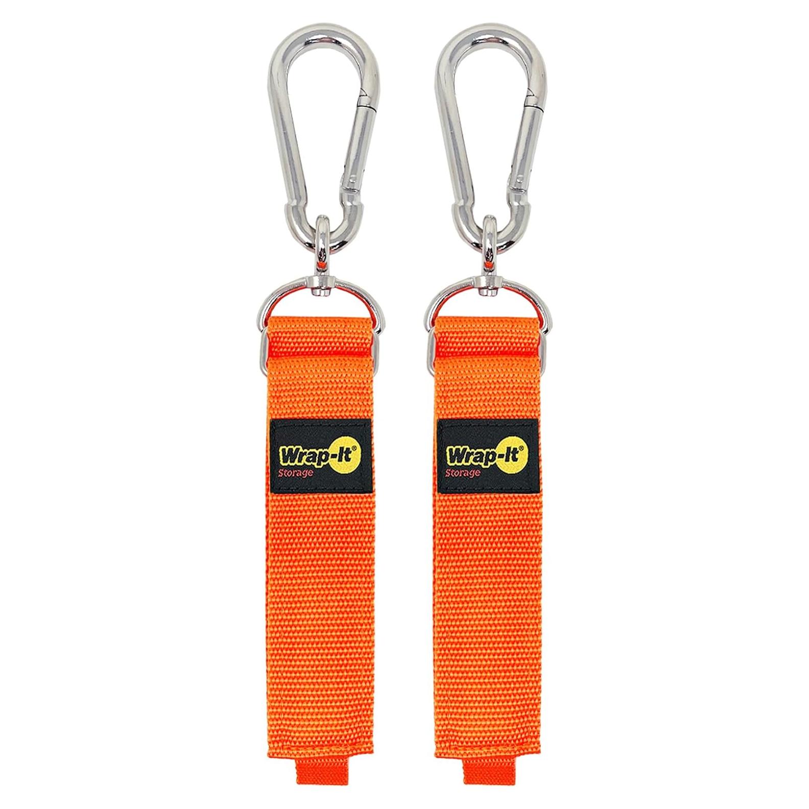 Correas de Almacenamiento Gancho 'n Colgar Wrap-It 45.7 cm Naranja