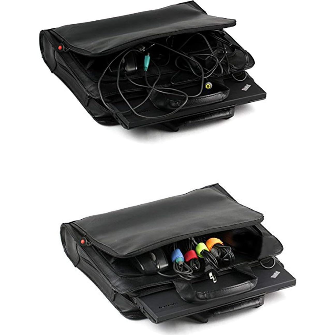 Bridas Reutilizables PASOW 50pcs 18cm Negro Organizador de Cables