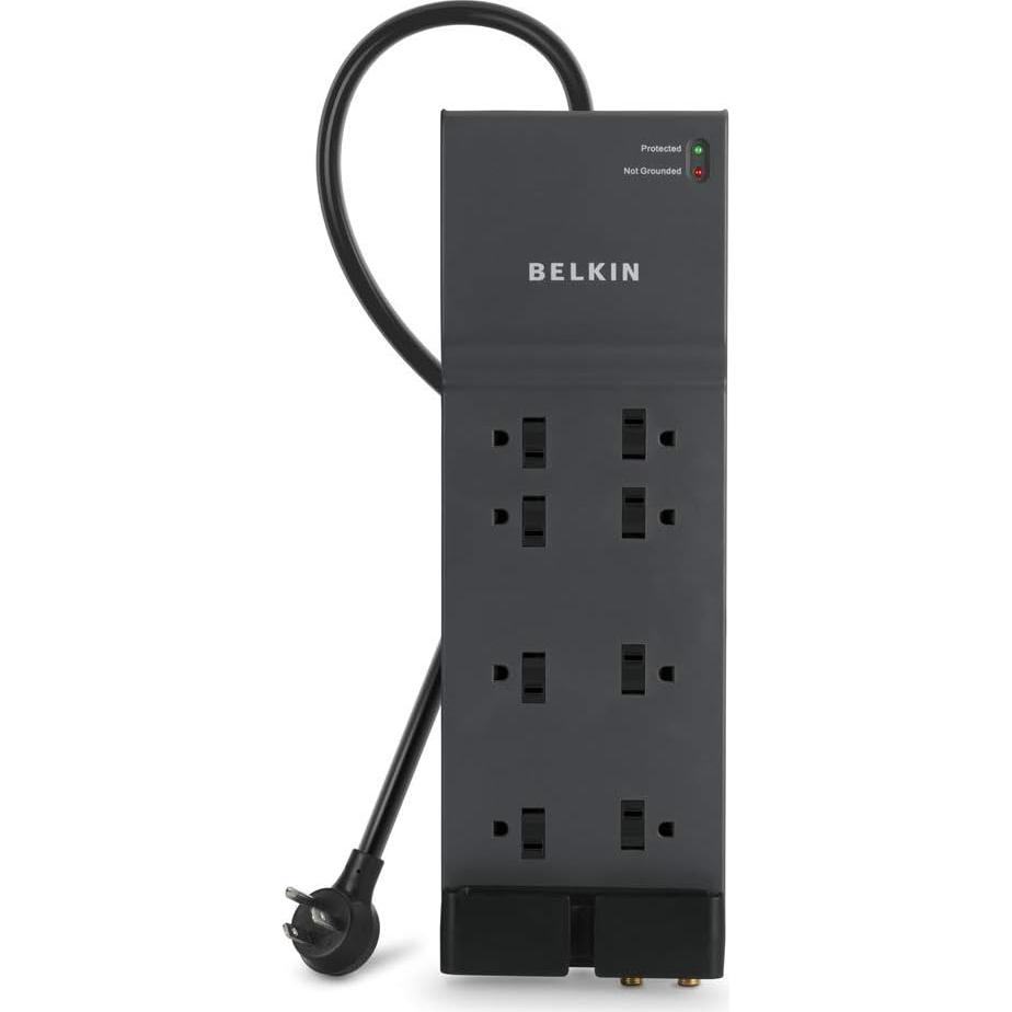 Regleta de 8 Salidas Belkin BE108230-12 con 3.6m de Cable