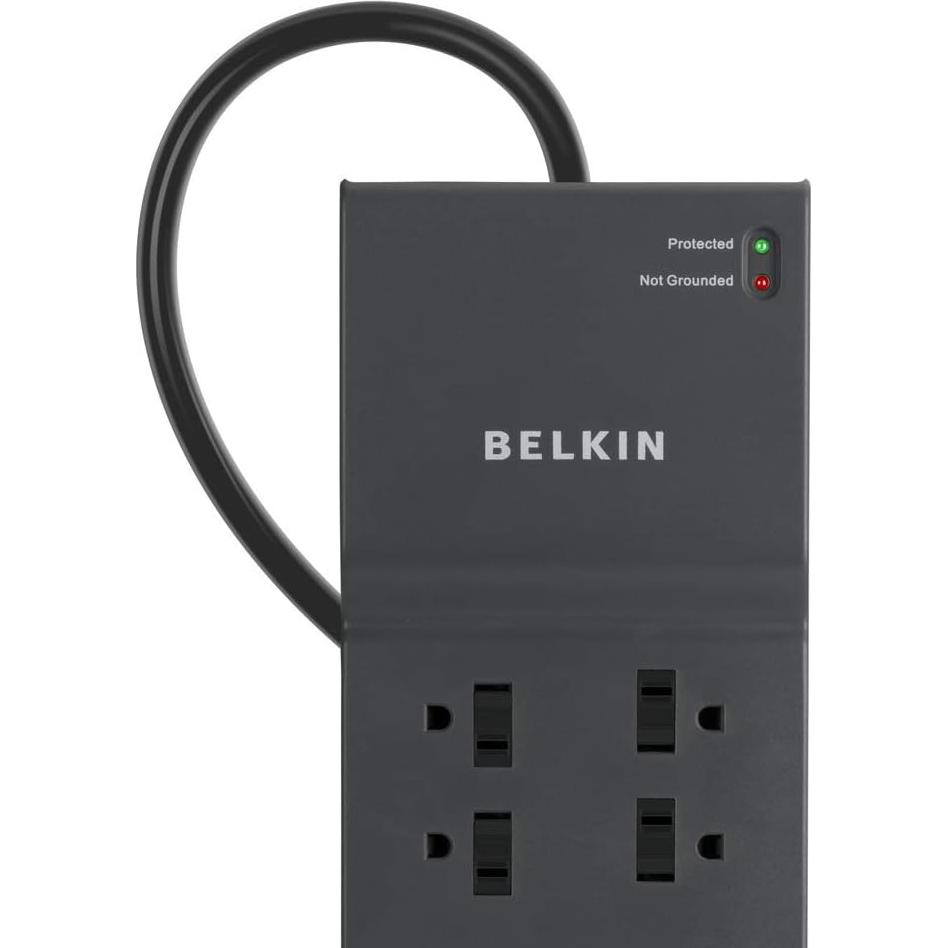 Regleta de 8 Salidas Belkin BE108230-12 con 3.6m de Cable