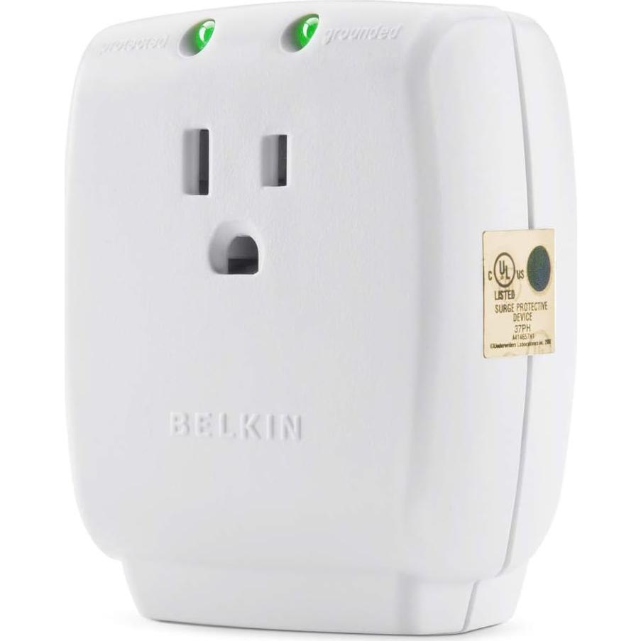 Protector Sobretensiones Belkin F9H100-CW 885 Joules 1 Enchufe