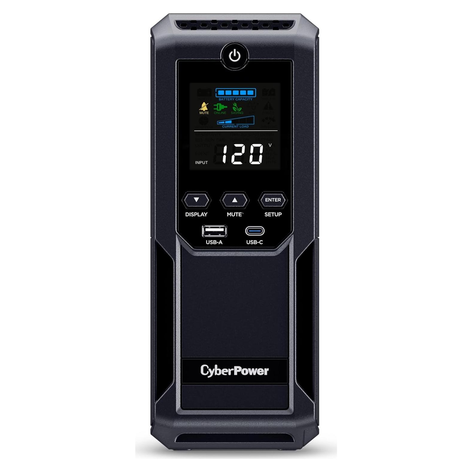 UPS Inteligente CyberPower CP1500AVRLCD3 1500VA 12 Salidas USB