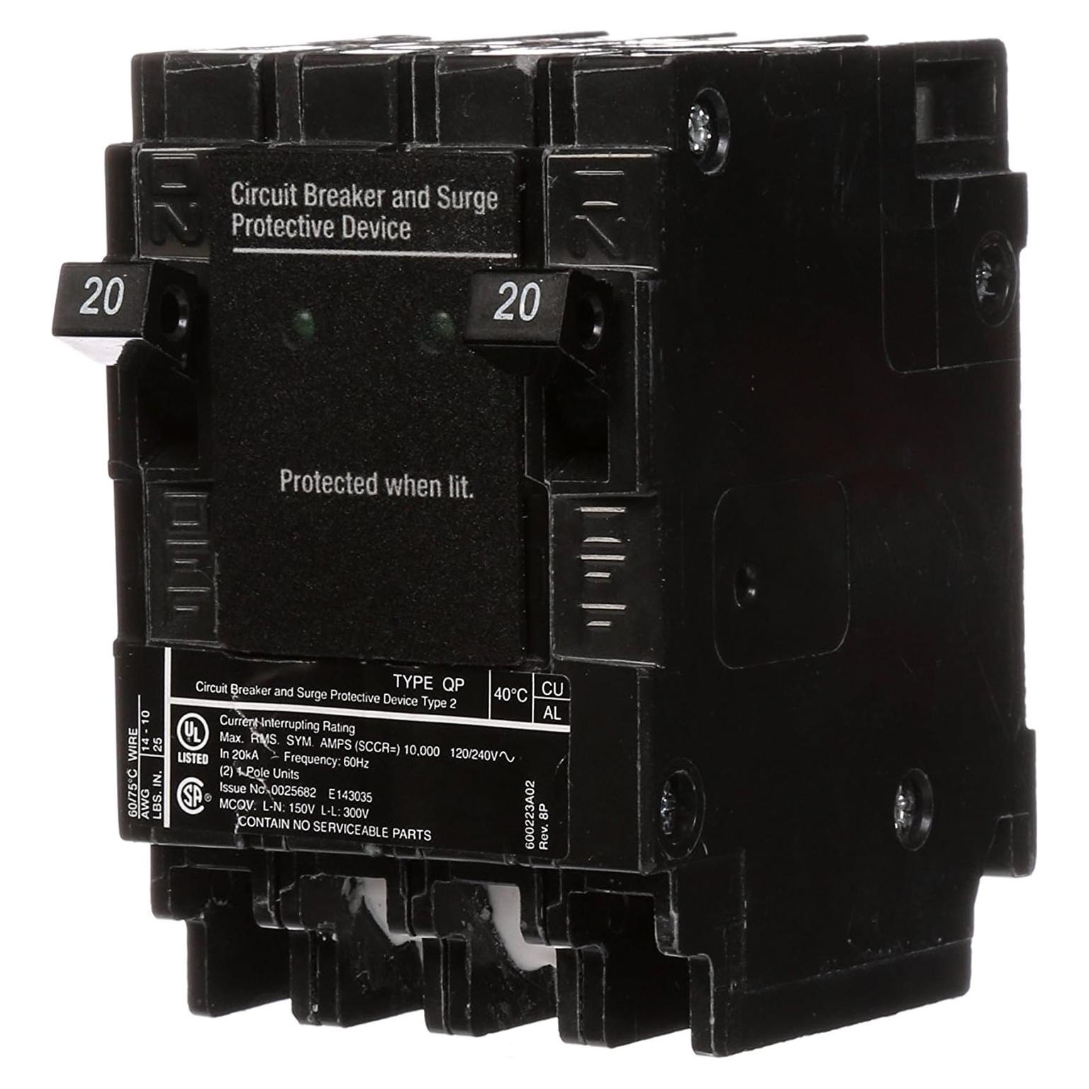 Protección contra Sobretensiones Siemens QSA2020SPD 20A