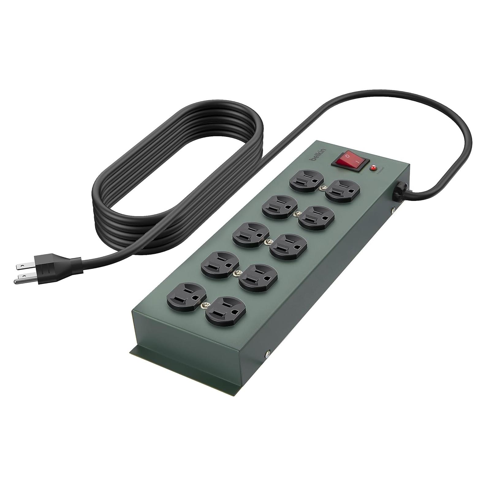 Protector de Sobretensión Belkin F9D1000-15 - 10 Salidas AC, 4.5m