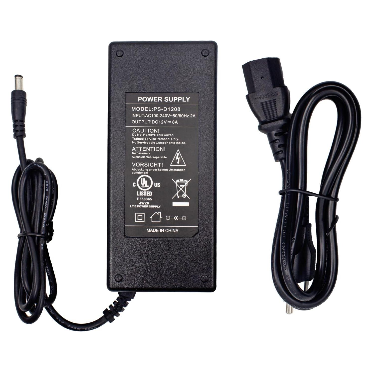 Adaptador de corriente 12V 8A UltraPoE con protección
