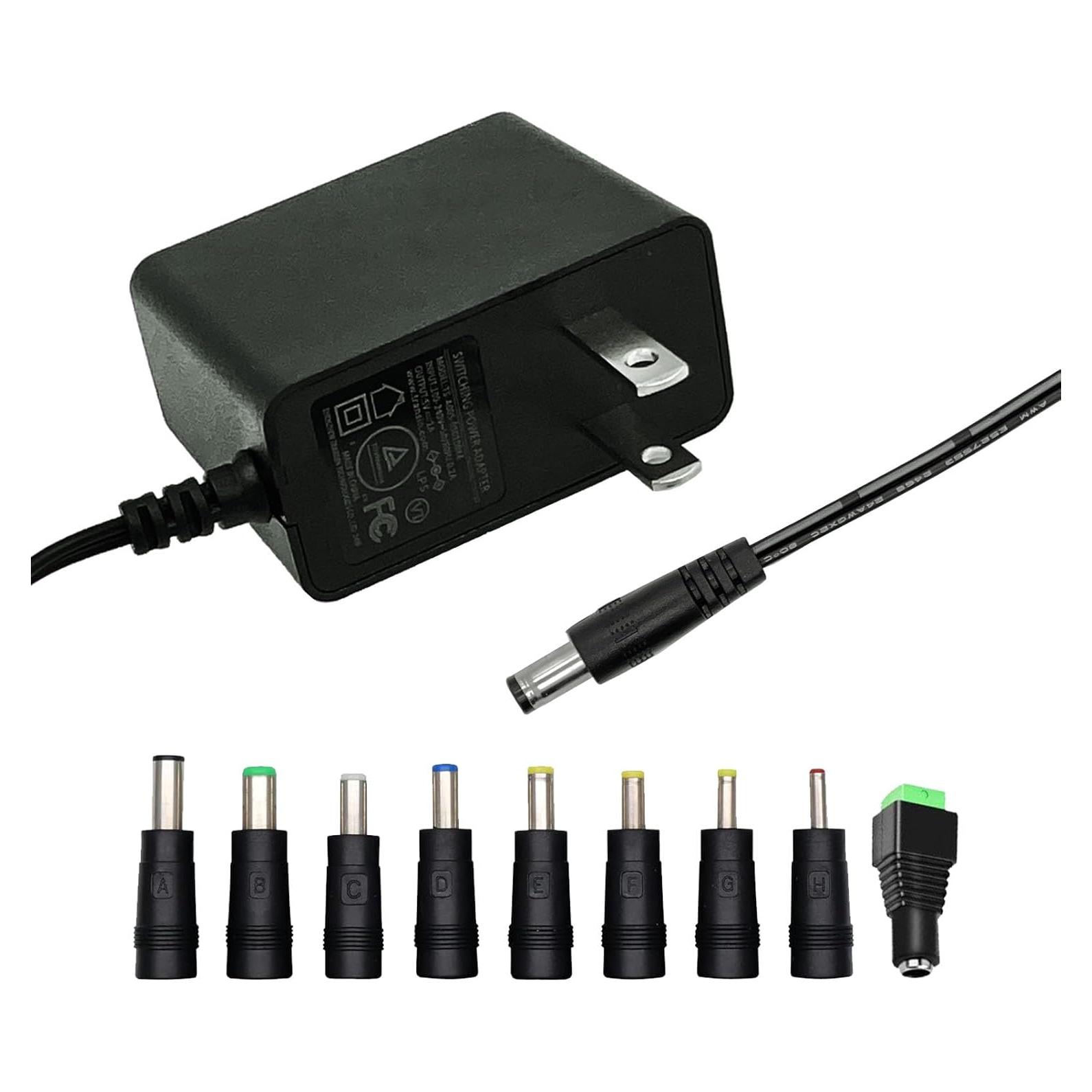 Adaptador de corriente universal 5V 1A TRYTHINK 9 en 1