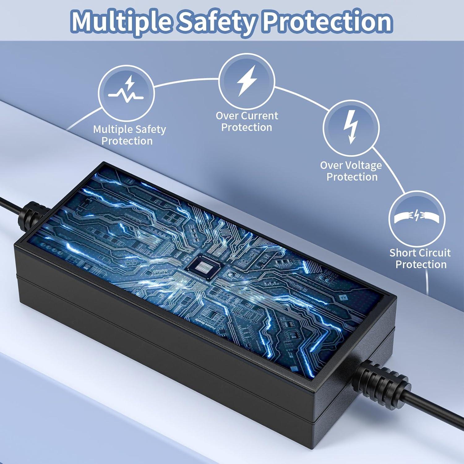 Fuente de Alimentación 12V 5A Waysse Adaptador AC DC