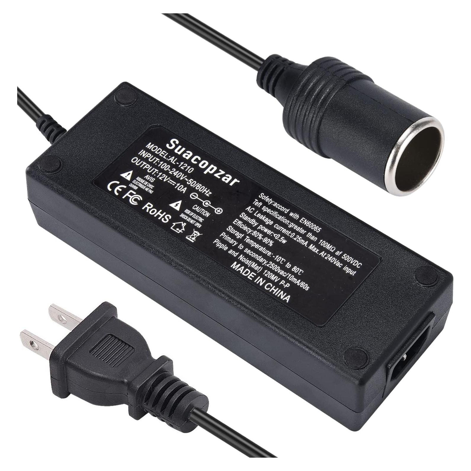 Adaptador de Corriente 12V 10A Subloom para Automóvil