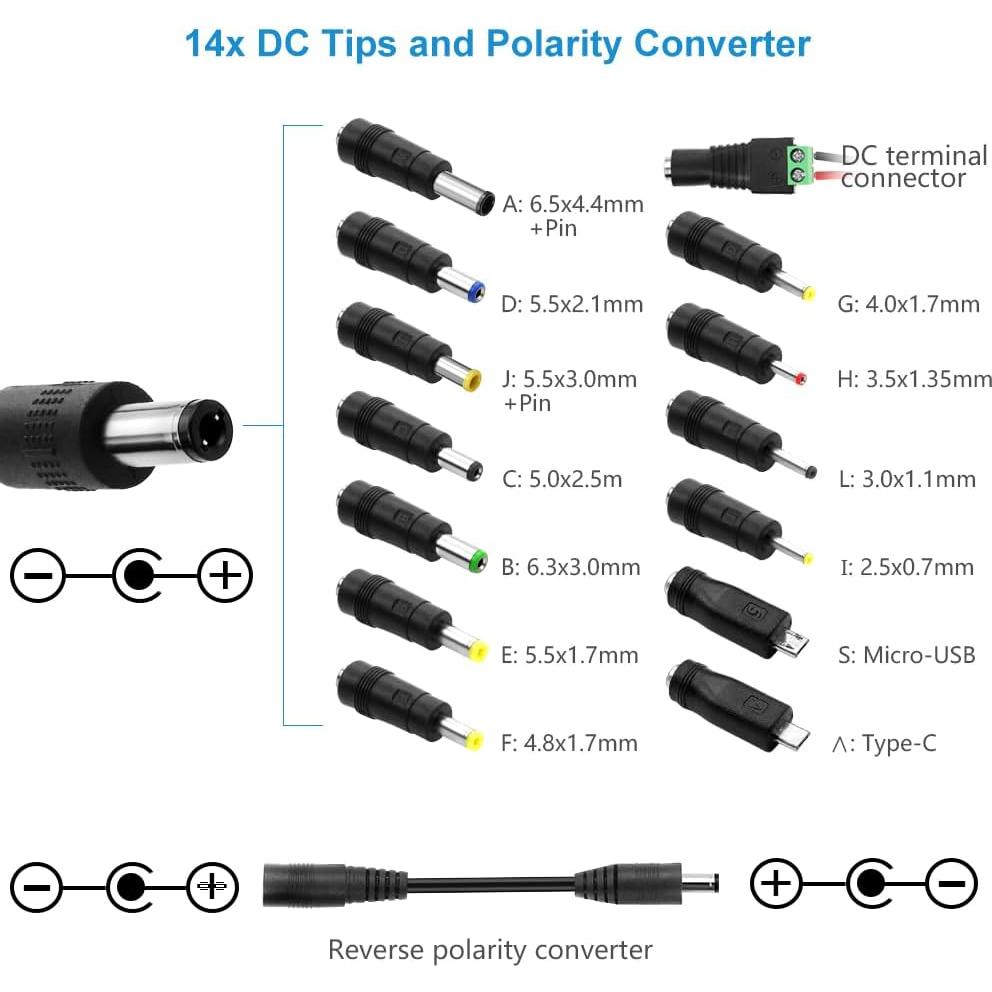 Fuente de Alimentación Universal SHNITPWR 72W Ajustable 3-24V