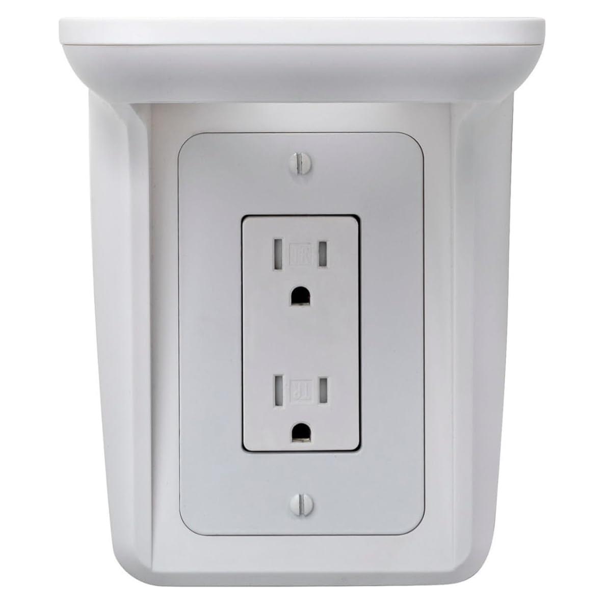 Estante de Pared Multiusos Knox Gear Blanco con Gestión de Cables