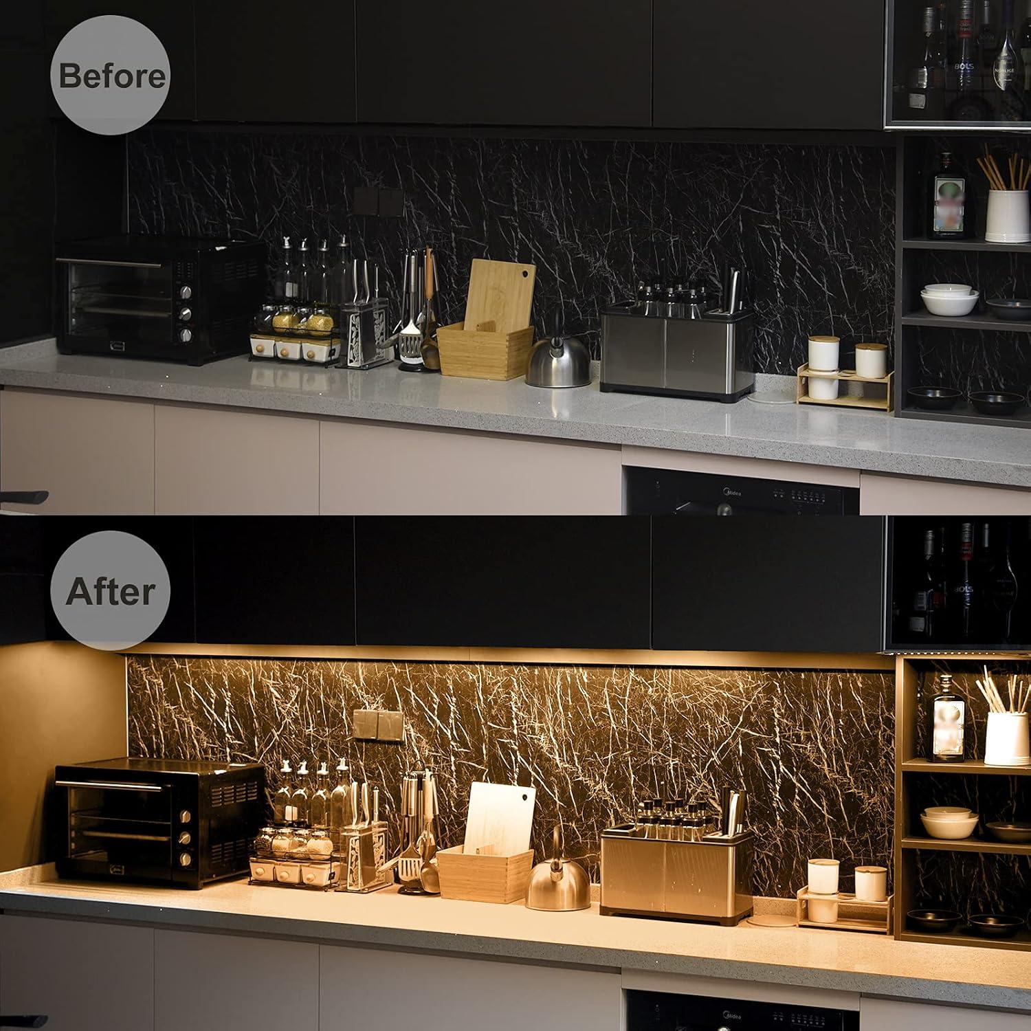 Kit de Iluminación LED Bajo Gabinete Litever 6 Barras 31W 3000K