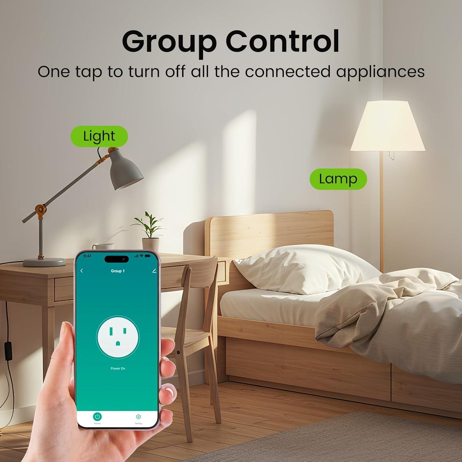 Enchufe Inteligente GHome Smart WiFi 2.4GHz Control Remoto