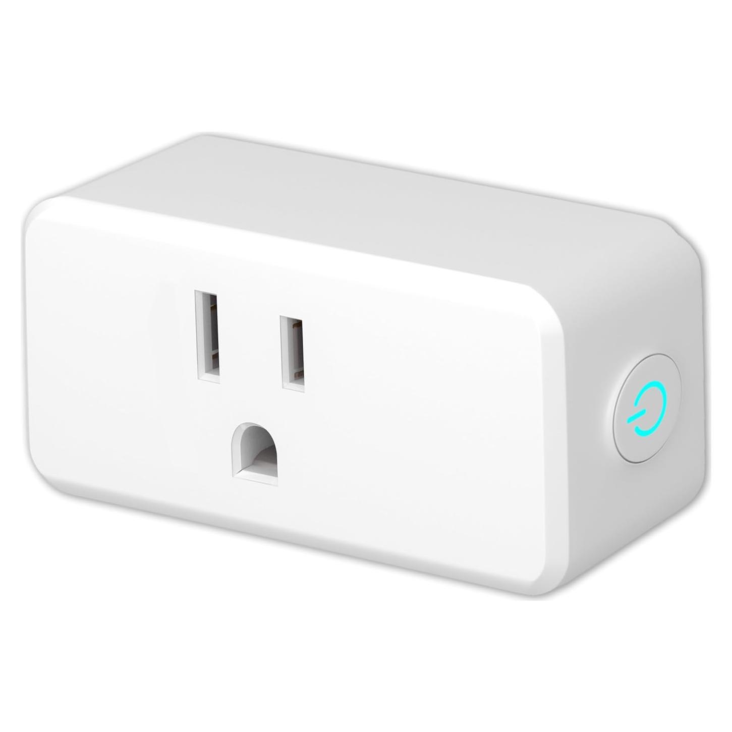 Enchufe Inteligente ExIoTy Mini, Control por Voz Alexa, 1 Paquete