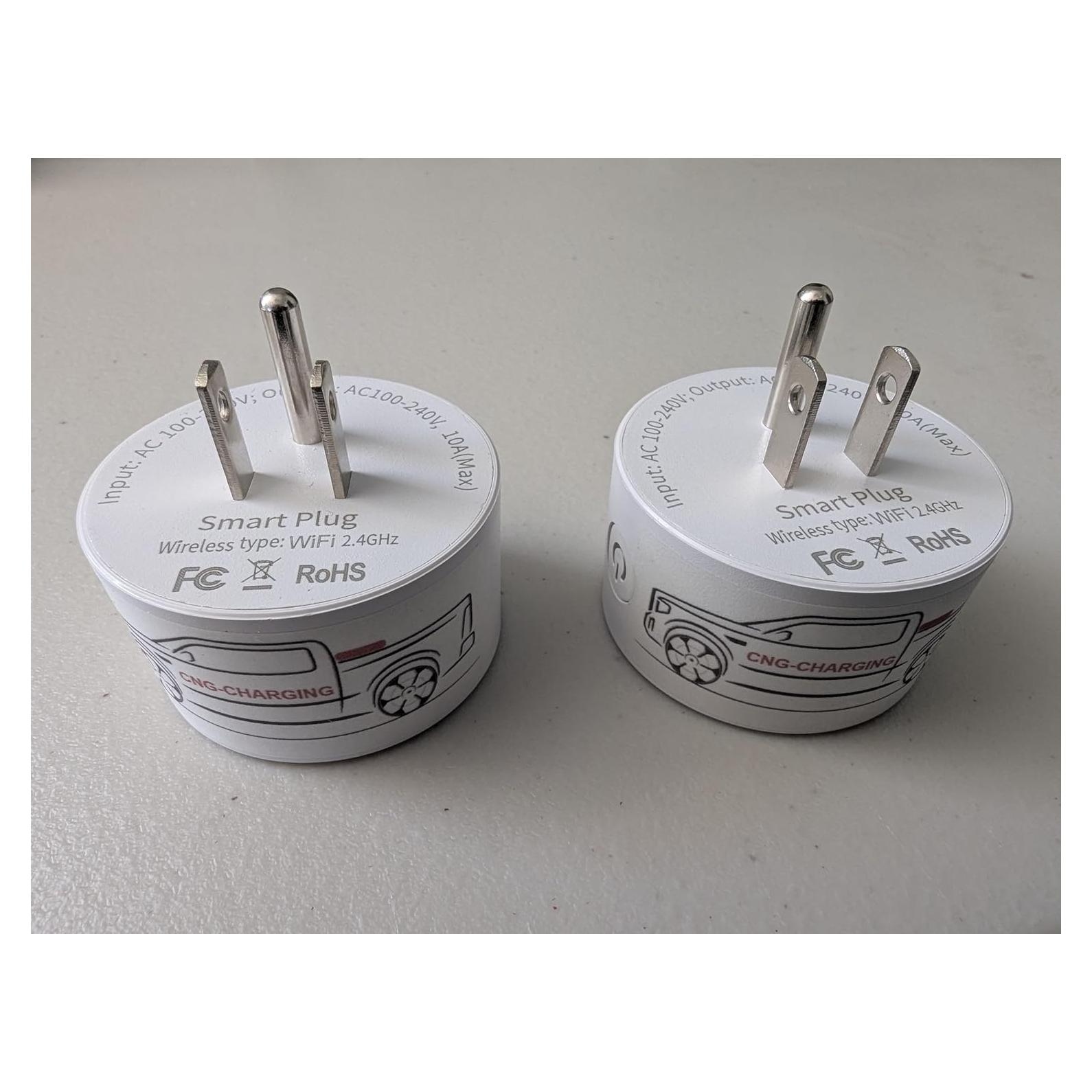 Enchufe Inteligente WiFi Konlen Control Remoto Alexa 2 Unidades