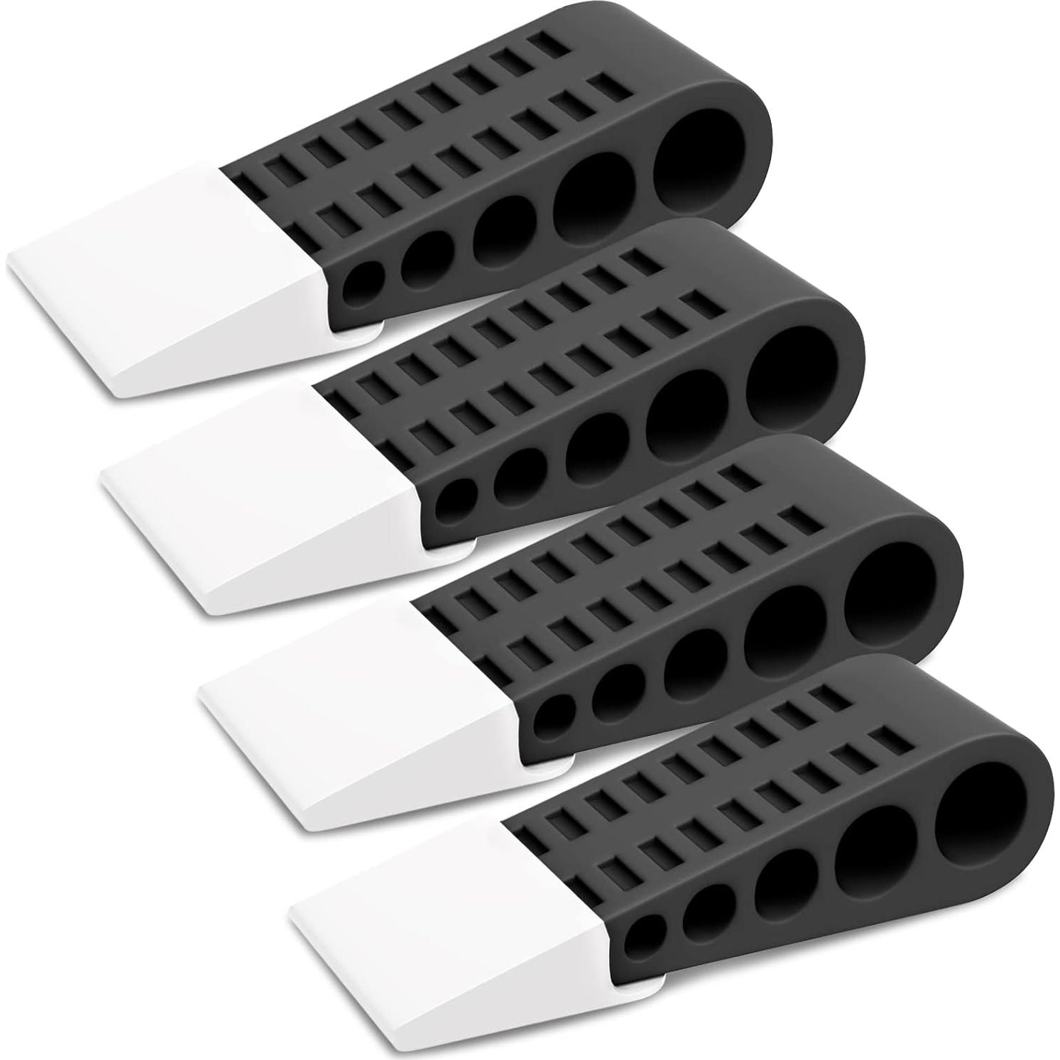 Cuñas de Goma HELEMAN para Puerta - Paquete de 4 Unidades