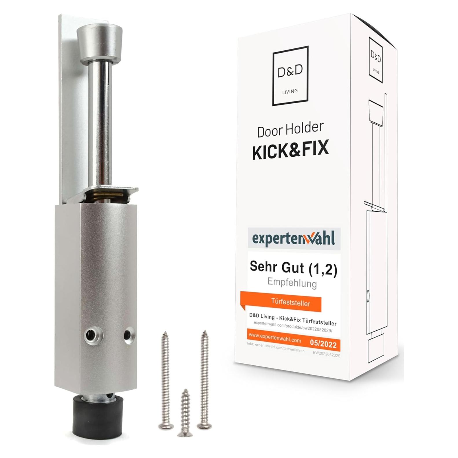 Tope de puerta Kick&Fix D&D Living 22.4 cm Alta Resistencia