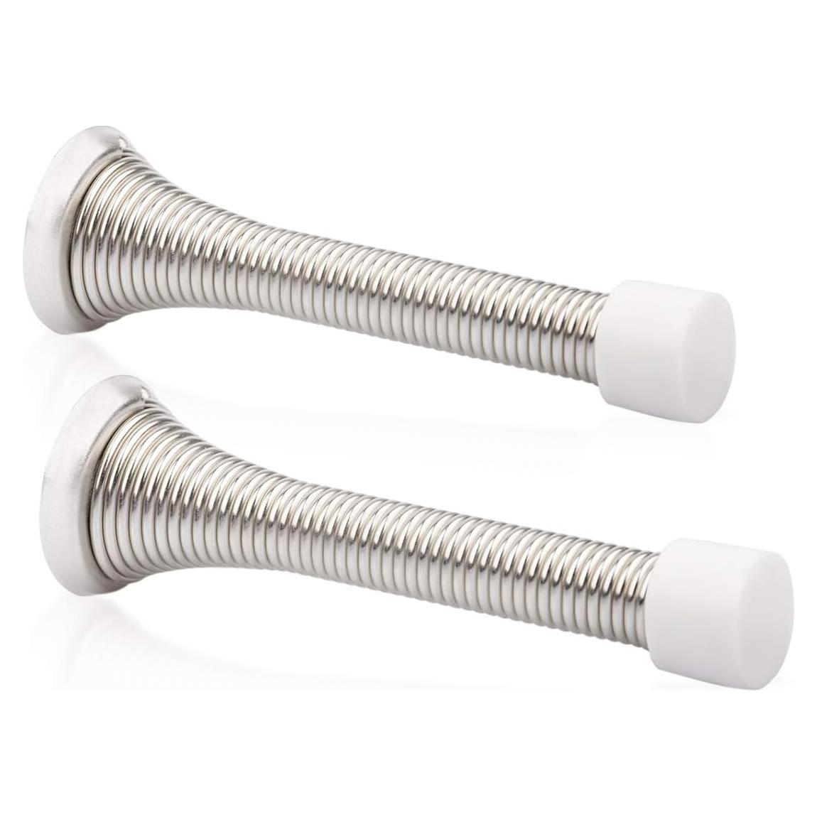 Tope de Puerta de Primavera KOVOSCH Niquel Satinado 2 Piezas