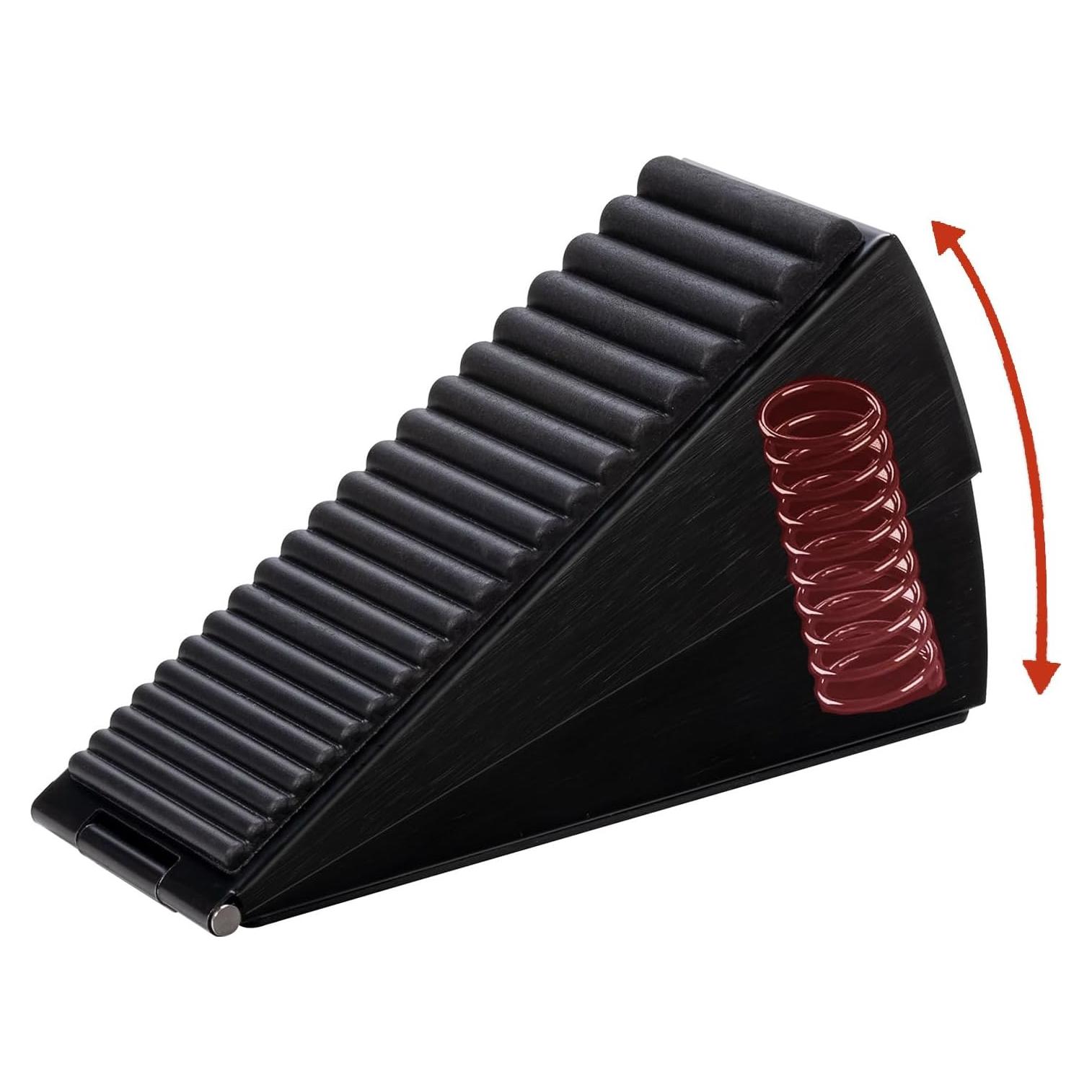 Tope de puerta ajustable Yeegras - Acero inoxidable y goma