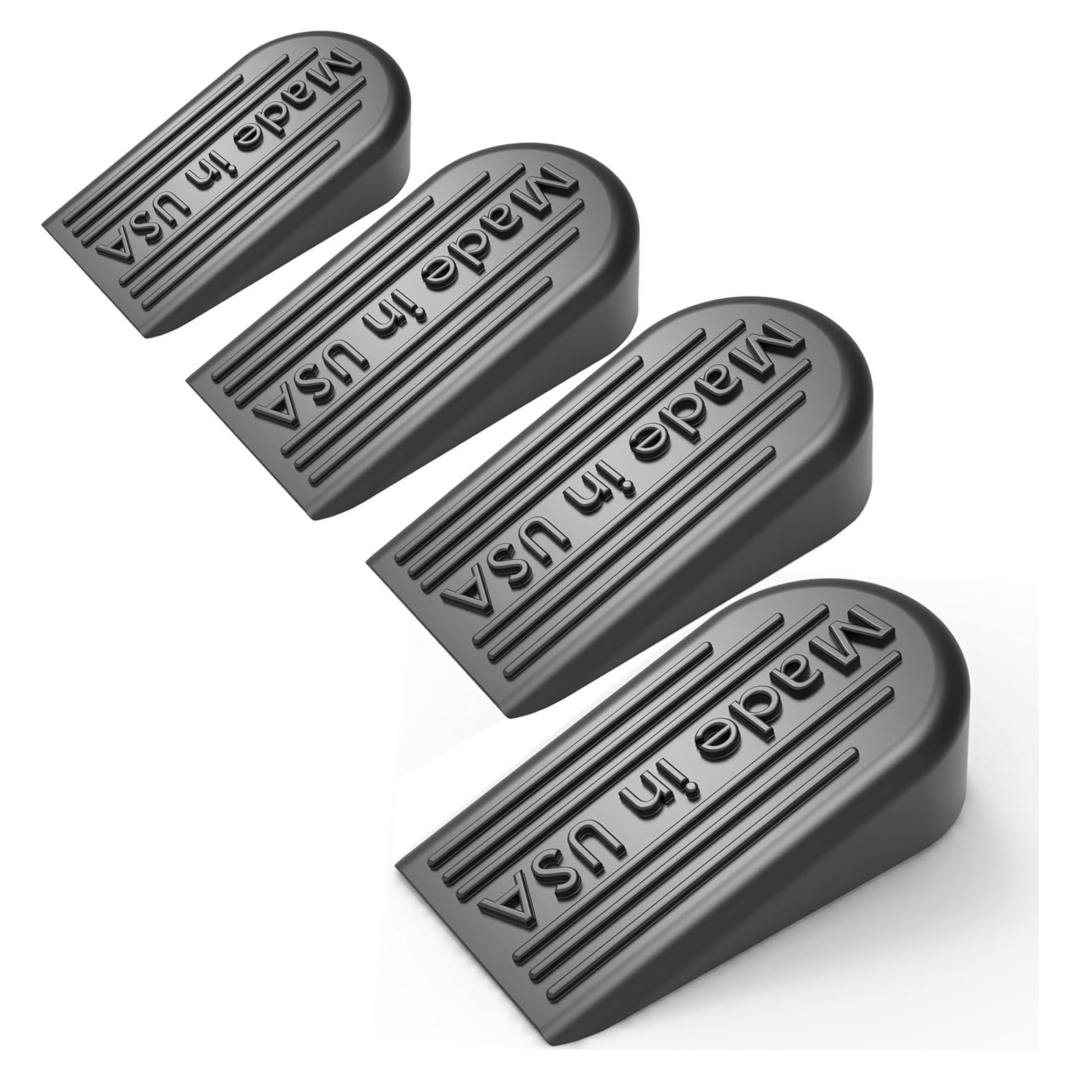 Calzos de goma para puerta Suspension Dudes - Negro - 4 piezas