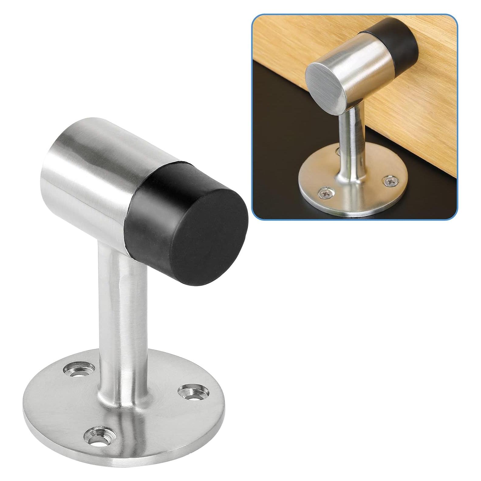 Tope de puerta Masendelk acero inoxidable cepillado 75 mm