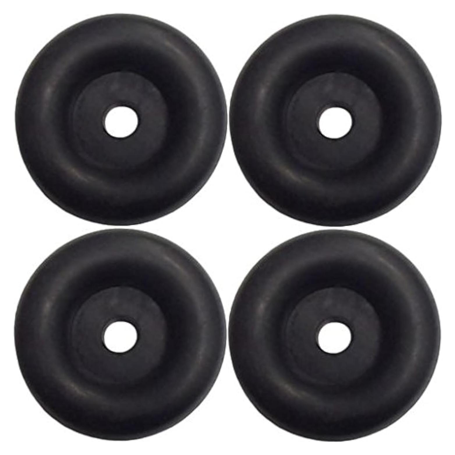 Juego de 4 Parachoques de Goma JQuad 2.5" (6.35 cm)