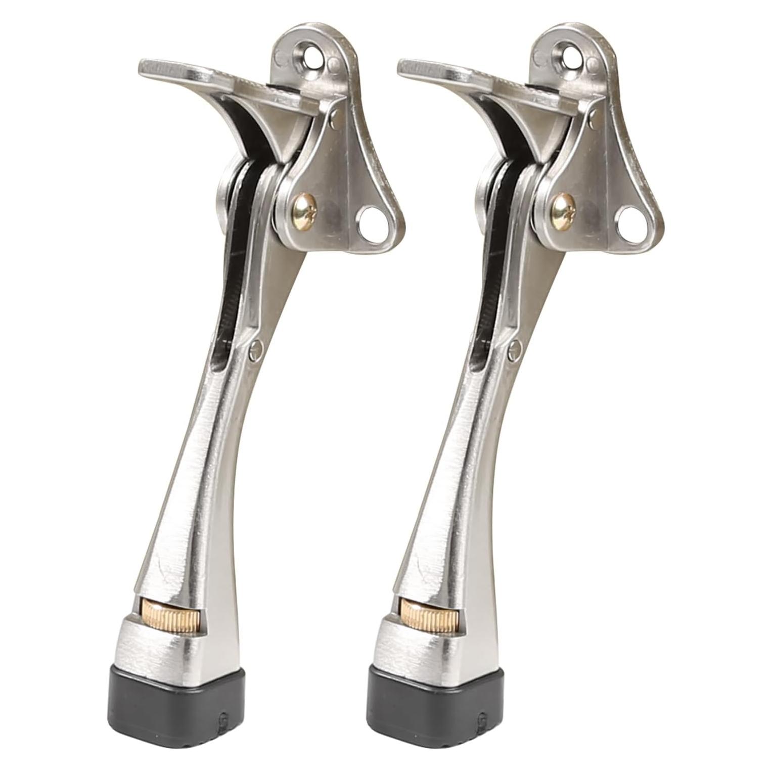 Tope de Puerta KXIPB Ajustable 5 cm Níquel - 2 Paquetes