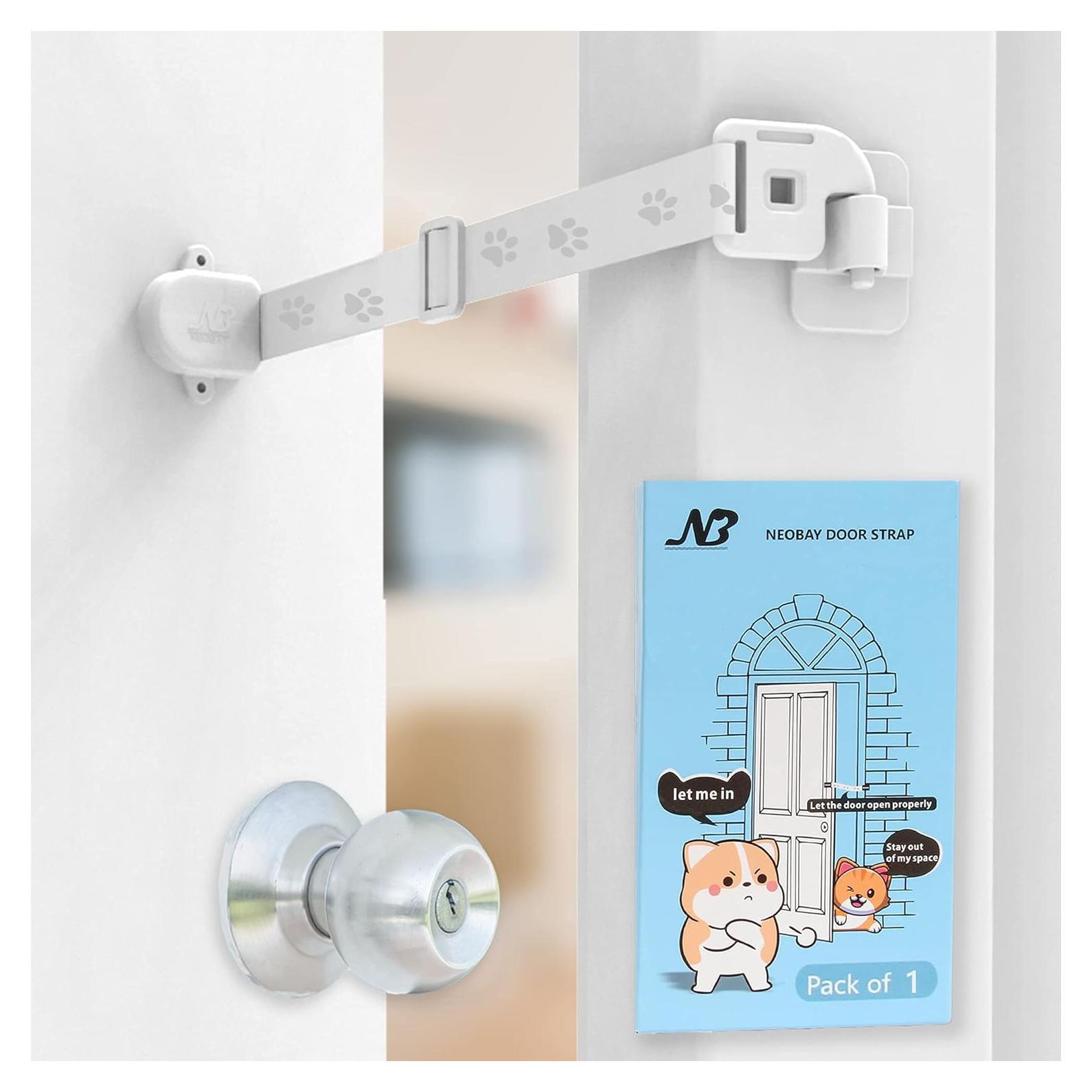 Correa de Puerta Ajustable Neobay para Gatos - Pestillo 24.1cm