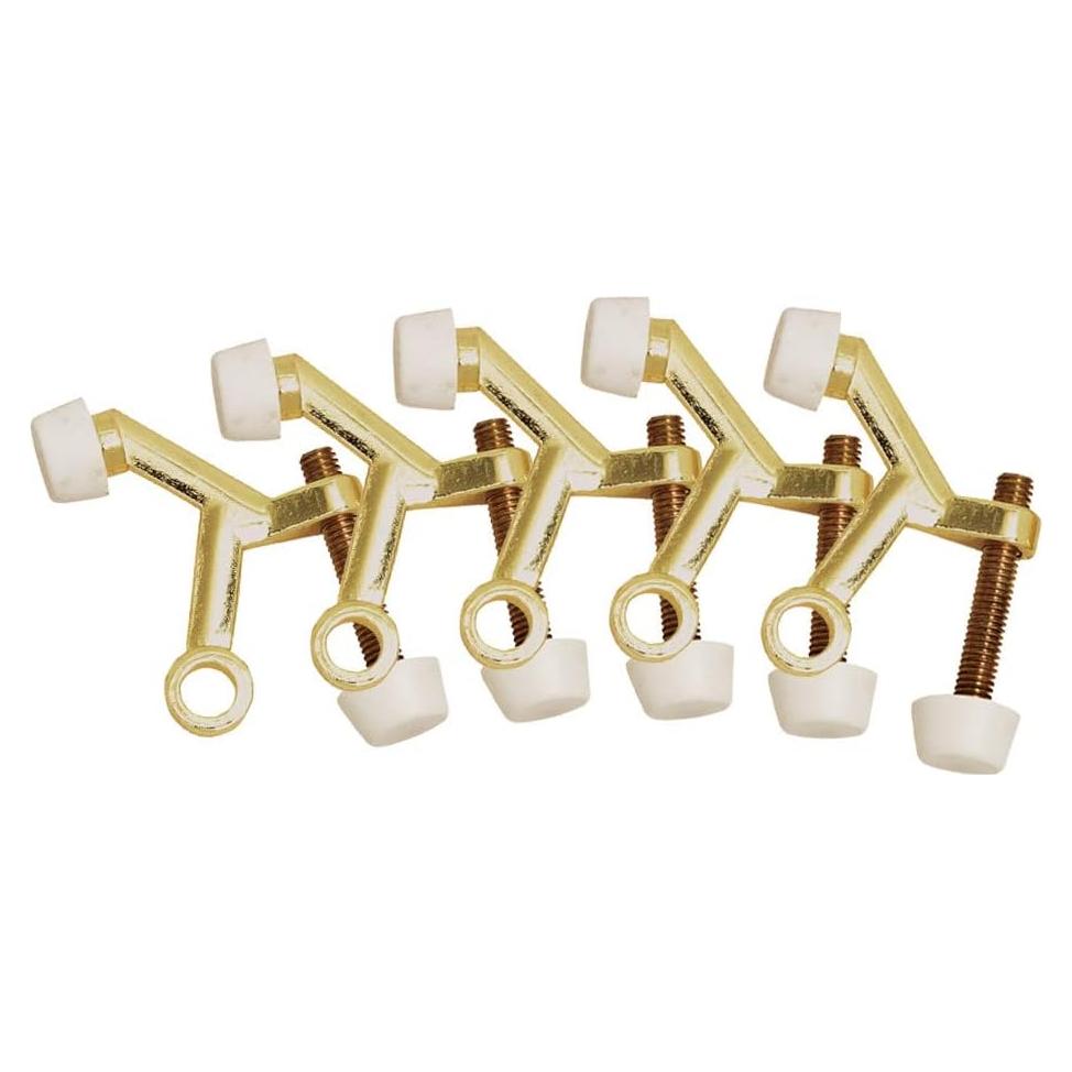 Topes de Puerta Design House, Zinc Aleado, Paquete de 10