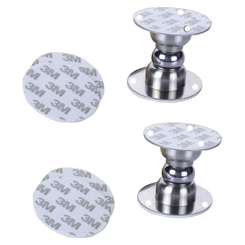 Tope de puerta magnético Cucumis 2 Pcs Acero Inoxidable 60mm