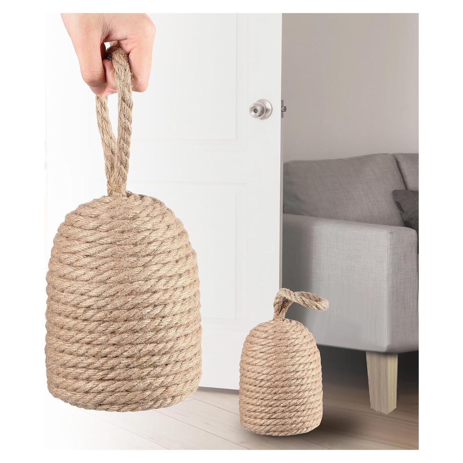 2 Tapones Decorativos para Puertas Jingmore Yute 2.45 kg