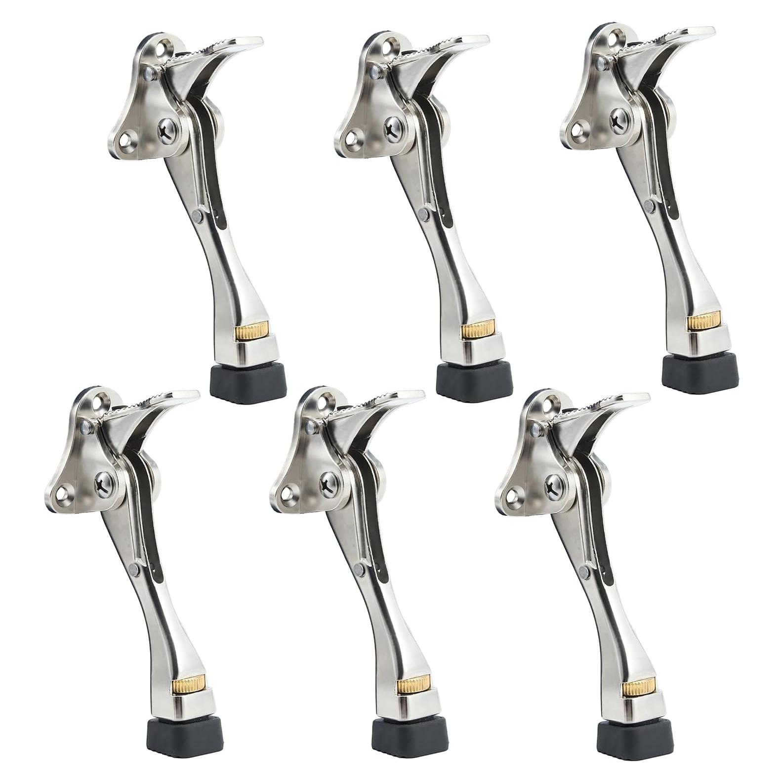 Tope de puerta Kickdown TaShow, paquete de 6 unidades, 10 cm